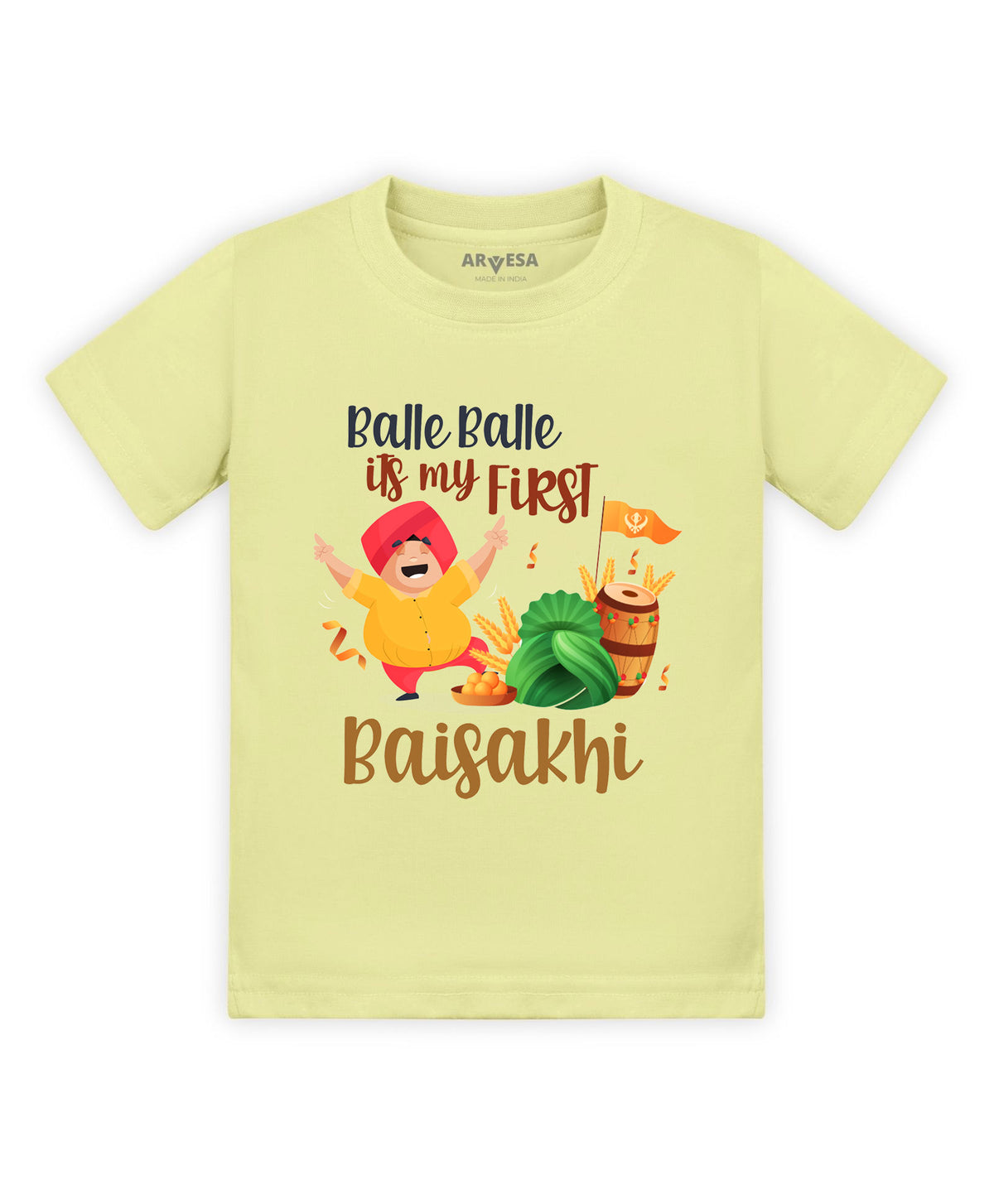 No | Happy Baisakhi - T-shirt