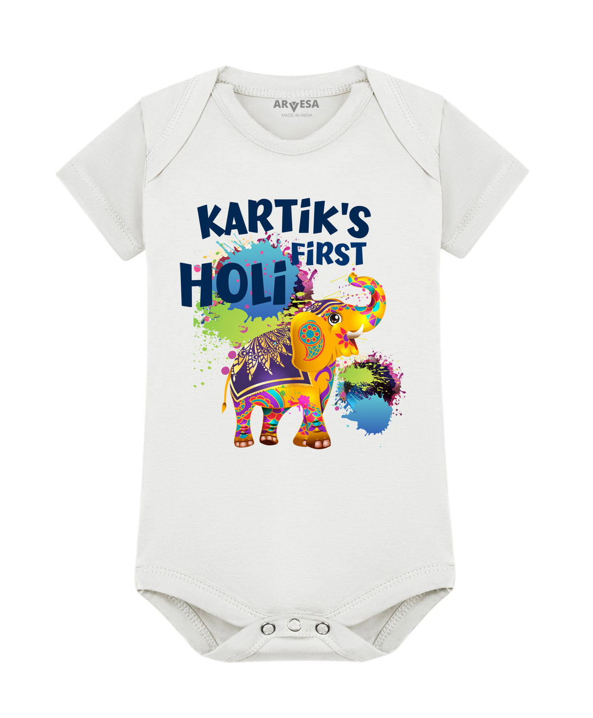 Yes | My First Holi - Romper
