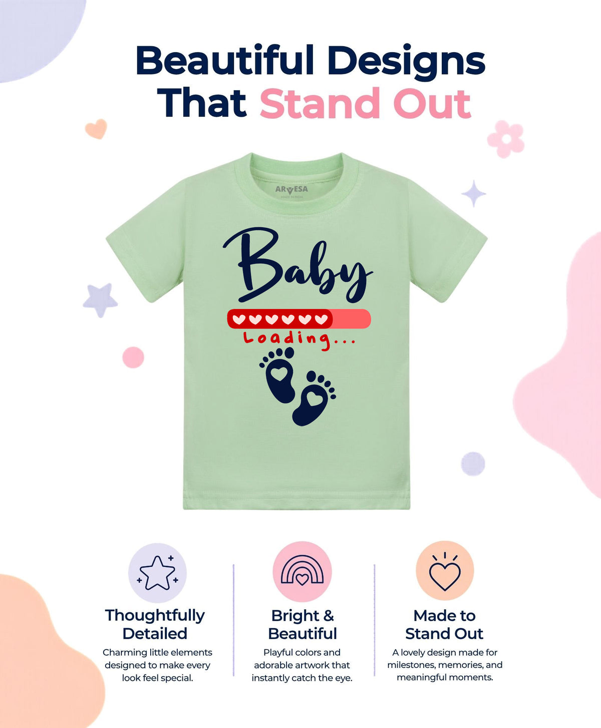 Baby Loading Pregnancy Announcement - T-shirt