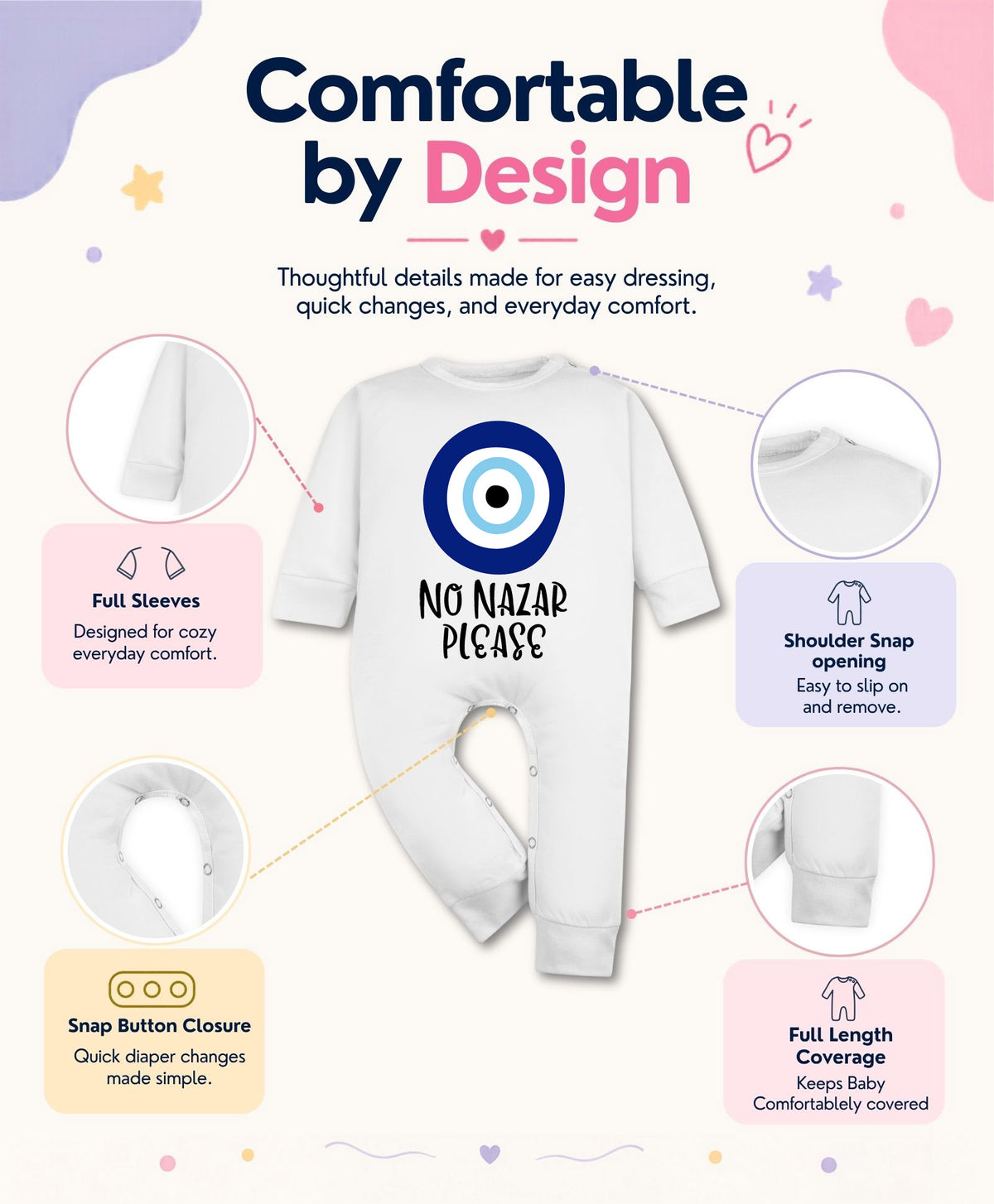 No | No Nazar Please Quirky - Jumpsuit