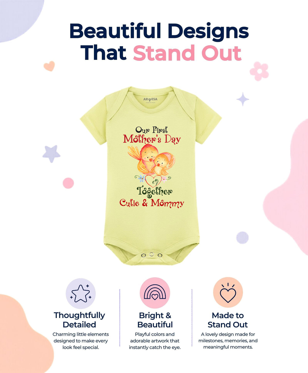 No | Happy Mother Days Mothers Day - Romper