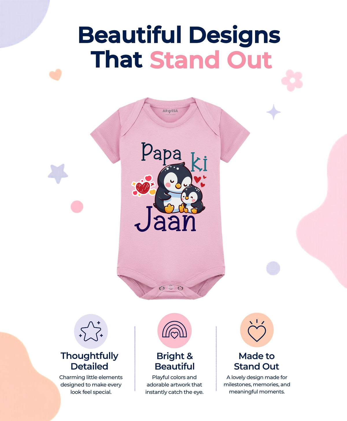 No | Papa Ki Jaan Dad - Romper