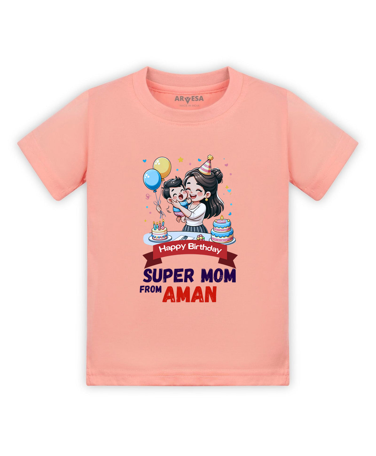 Yes | Happy Birthday Super Mom Mom Birthday - T-shirt
