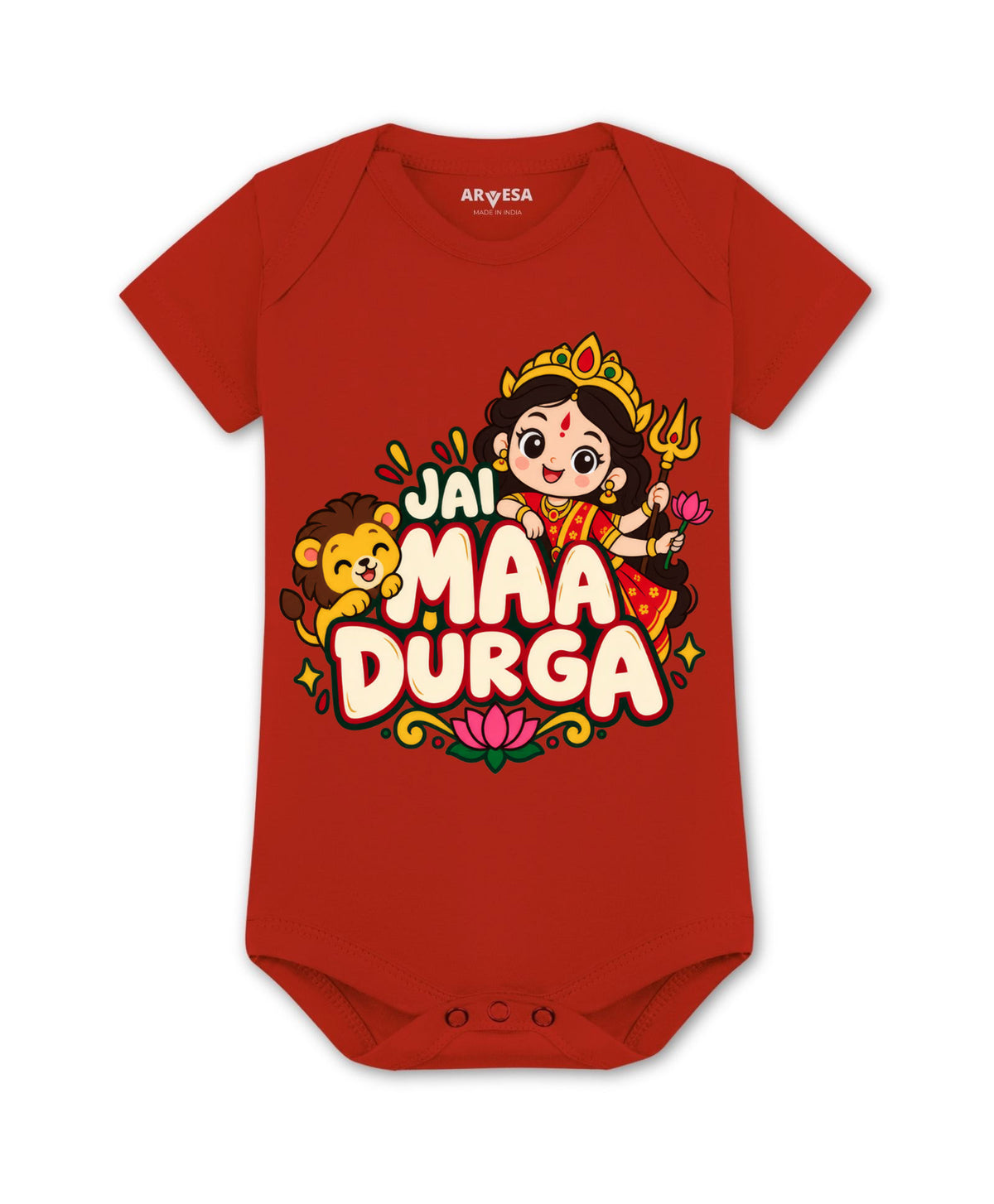 Jai Maa Durga Durga Puja - Romper