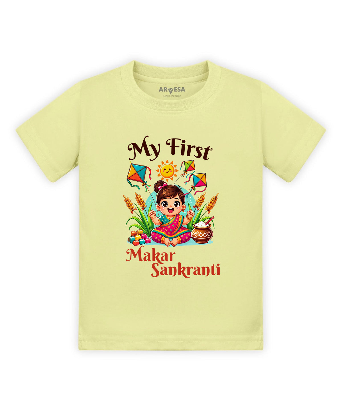 No | My First Makar sankranti - T-shirt