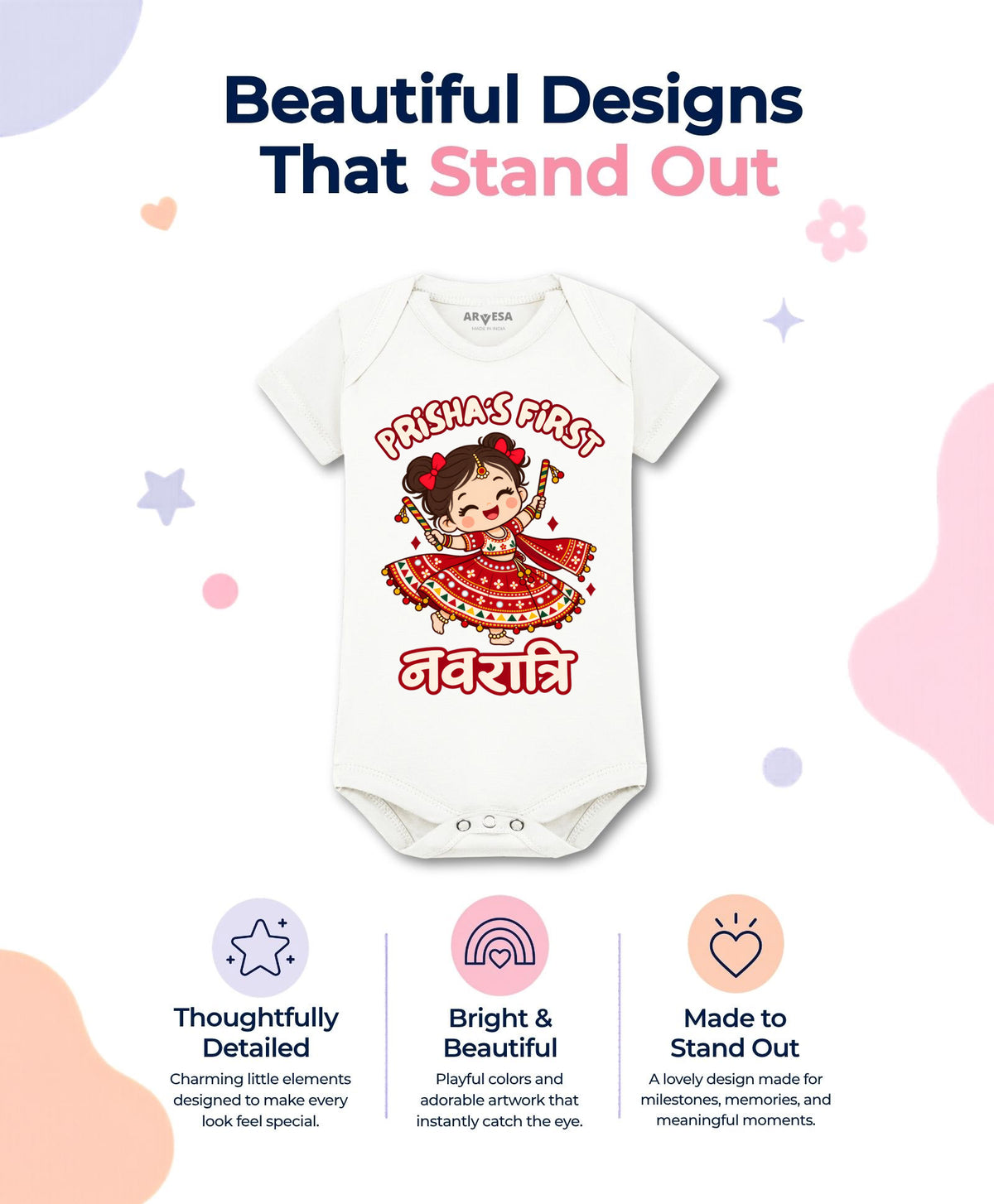 Yes | My First Navratri - Romper