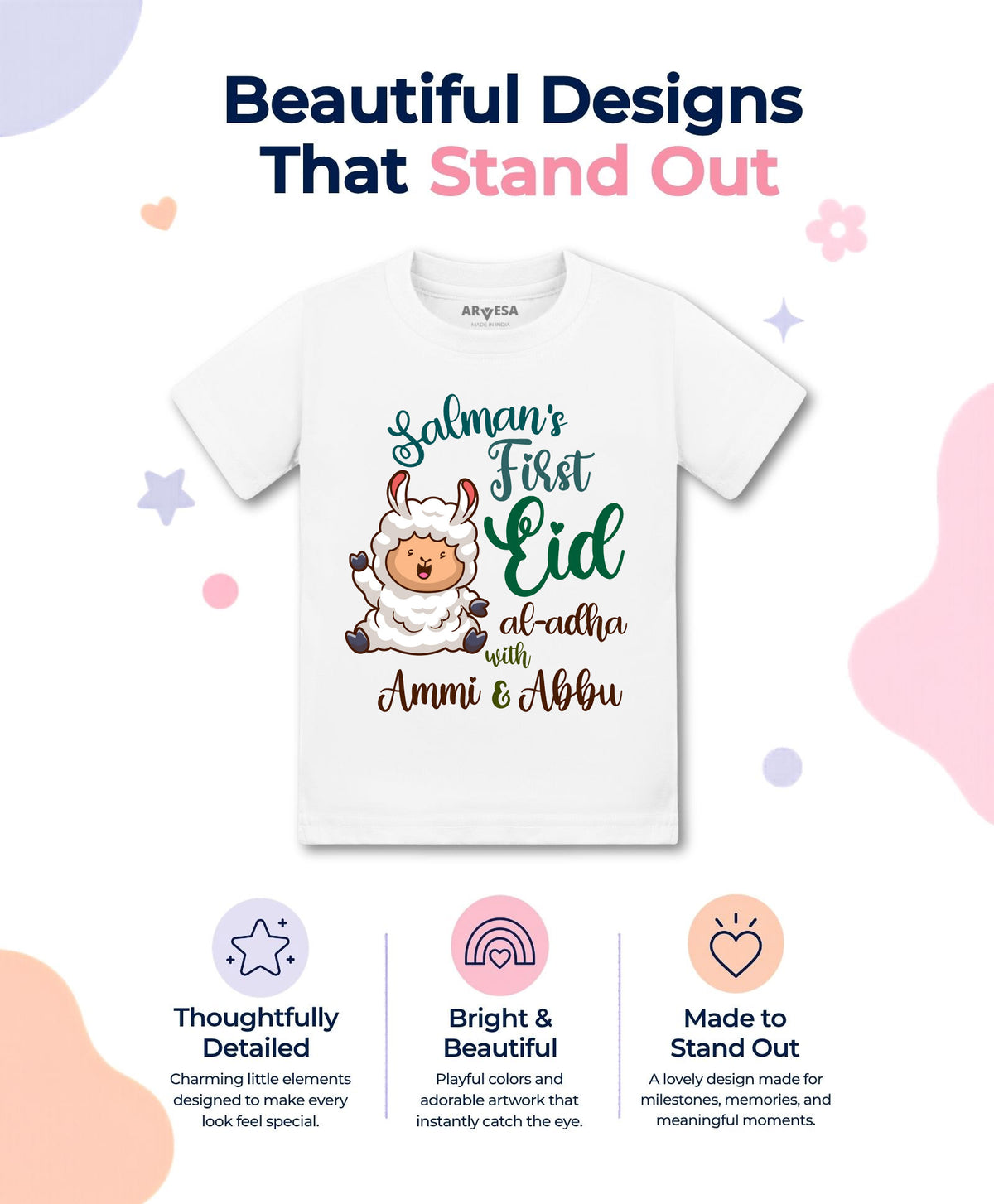 Yes | My First Bakra Eid - T-shirt