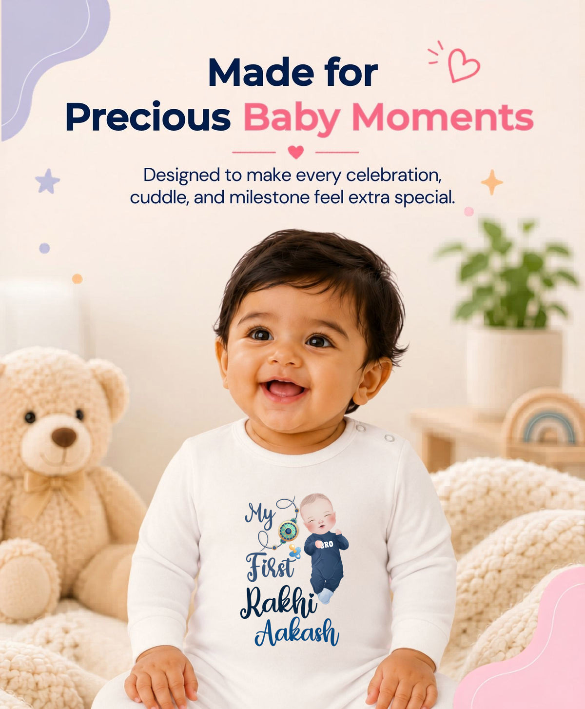 Yes | My First Rakhi - Jumpsuit