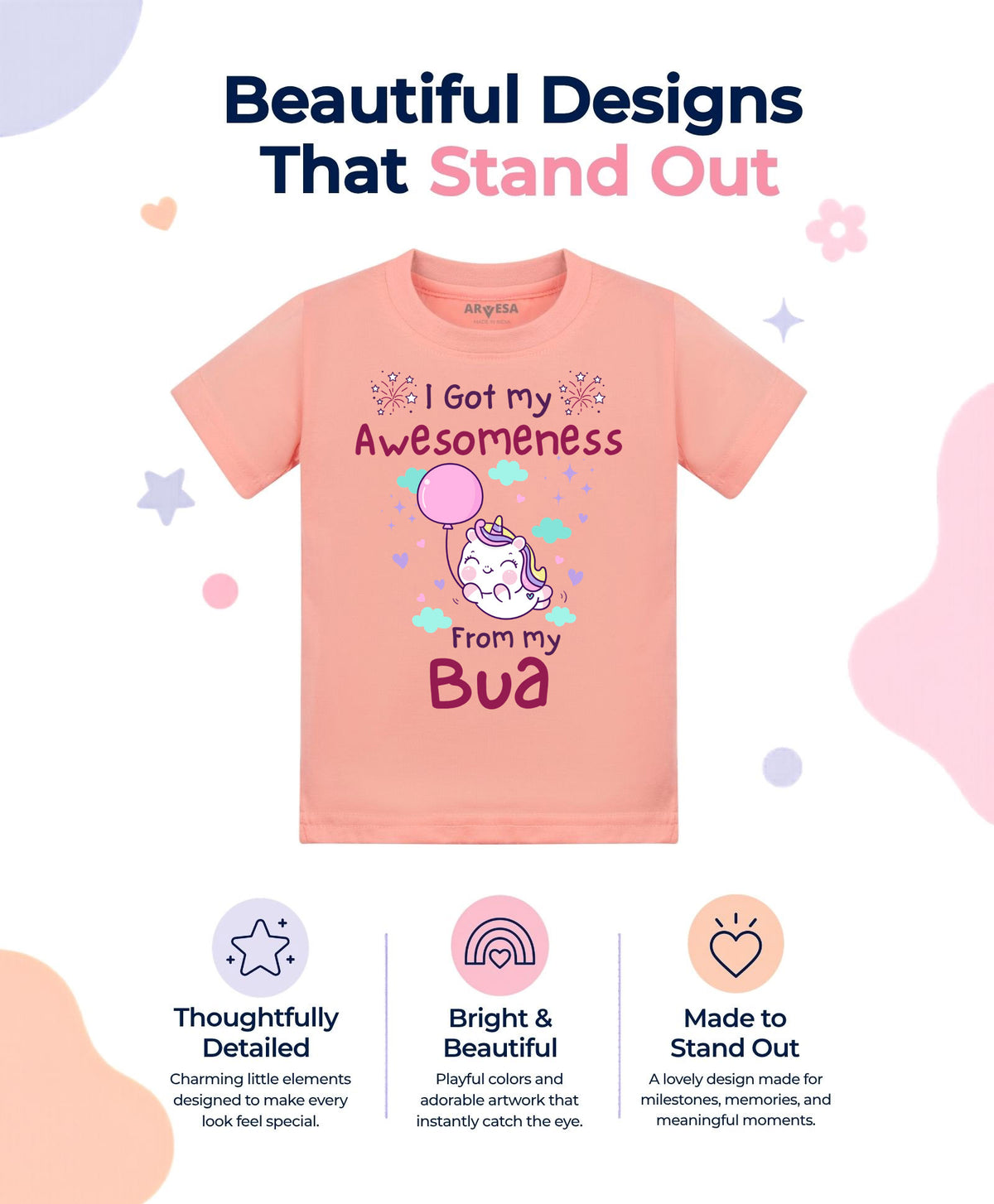 No | I Got Awesomeness From Bua - T-shirt