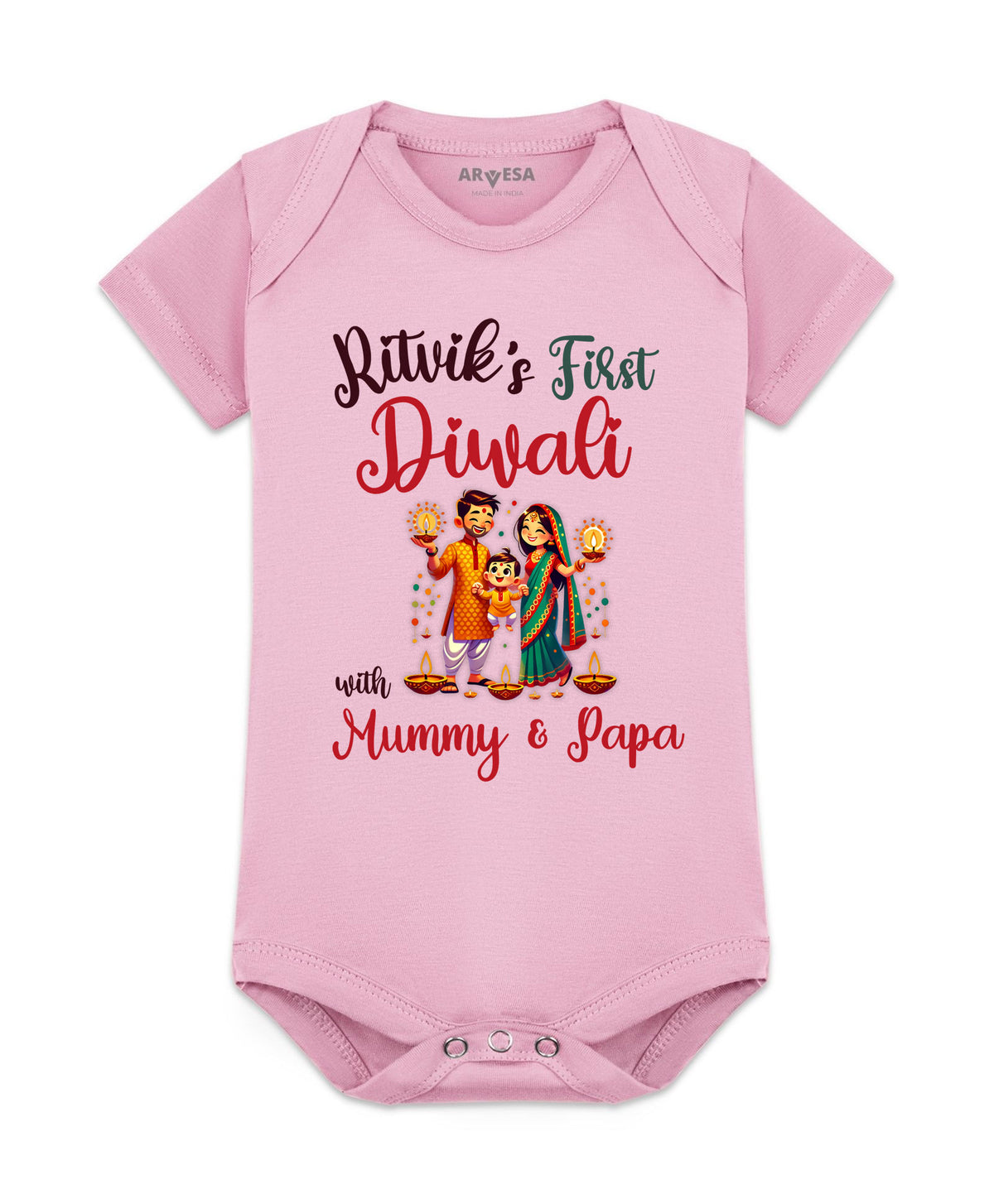Yes | My First Diwali - Romper