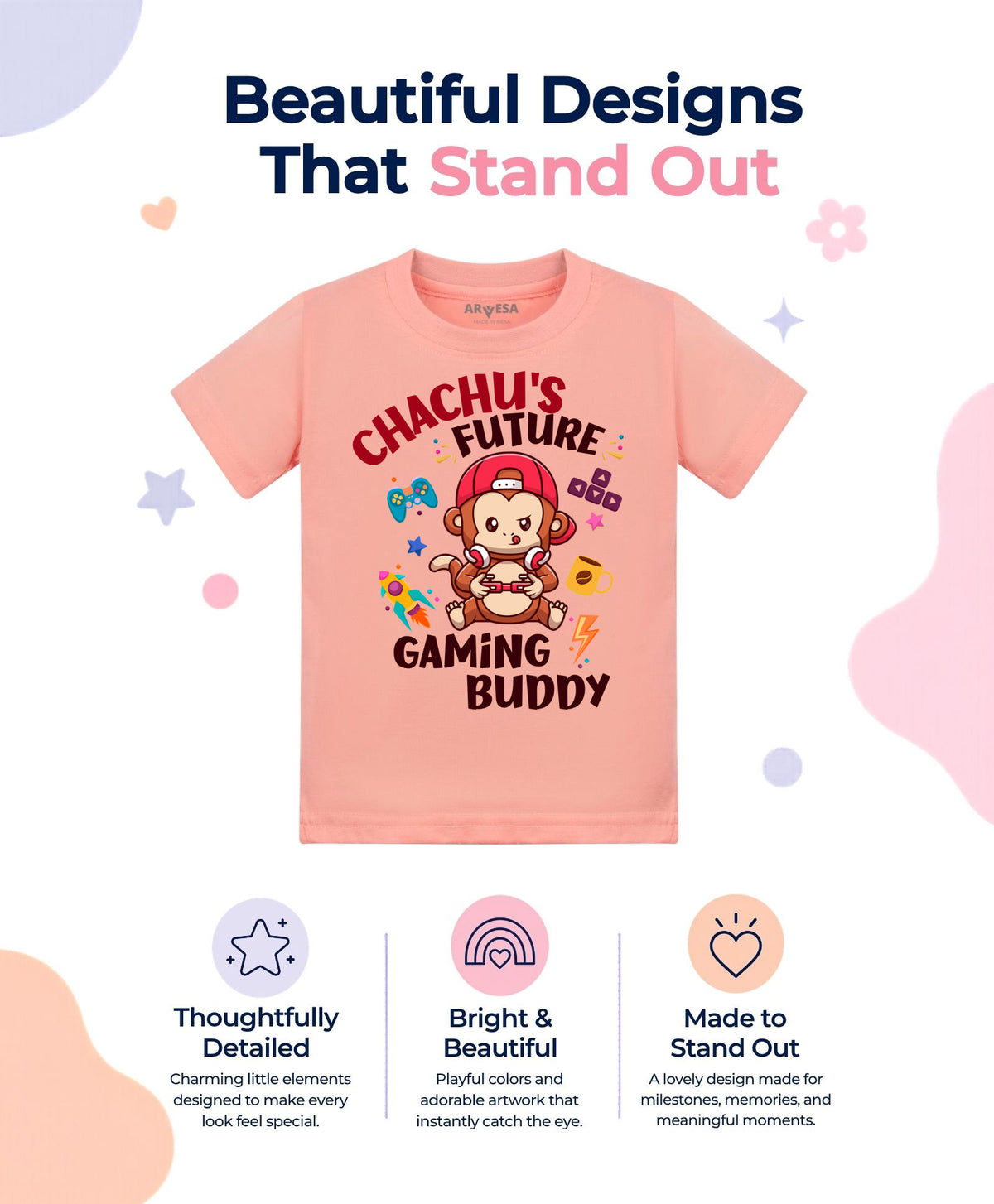 No | Chachu Future Gaming Buddy - T-shirt
