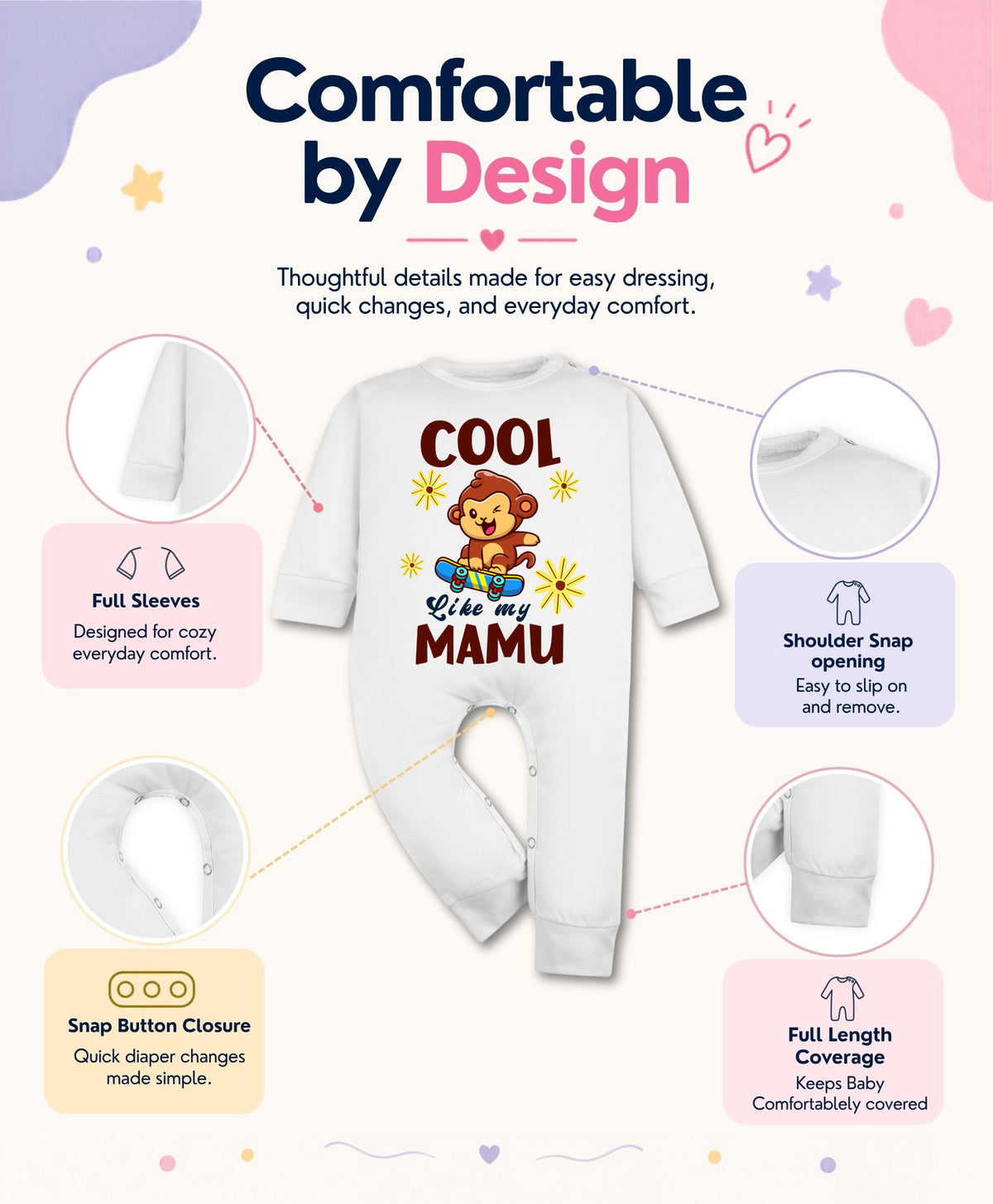 No | Cool Like My Mamu - Jumpsuit
