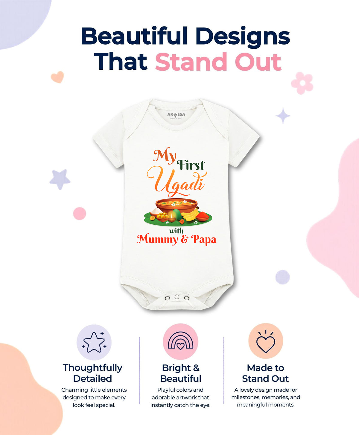 No | My First Ugadi - Romper