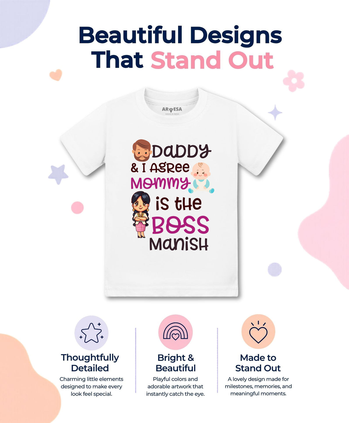 Yes | Daddy & I Agree Mommy Is Boss - T-shirt