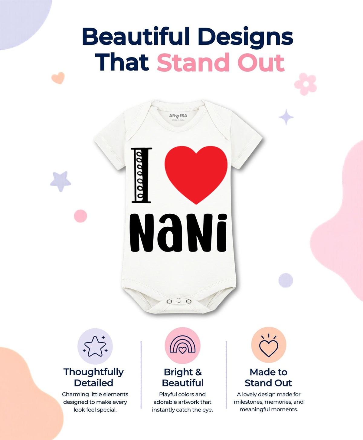 No | I Love Nani Nana Nani - Romper