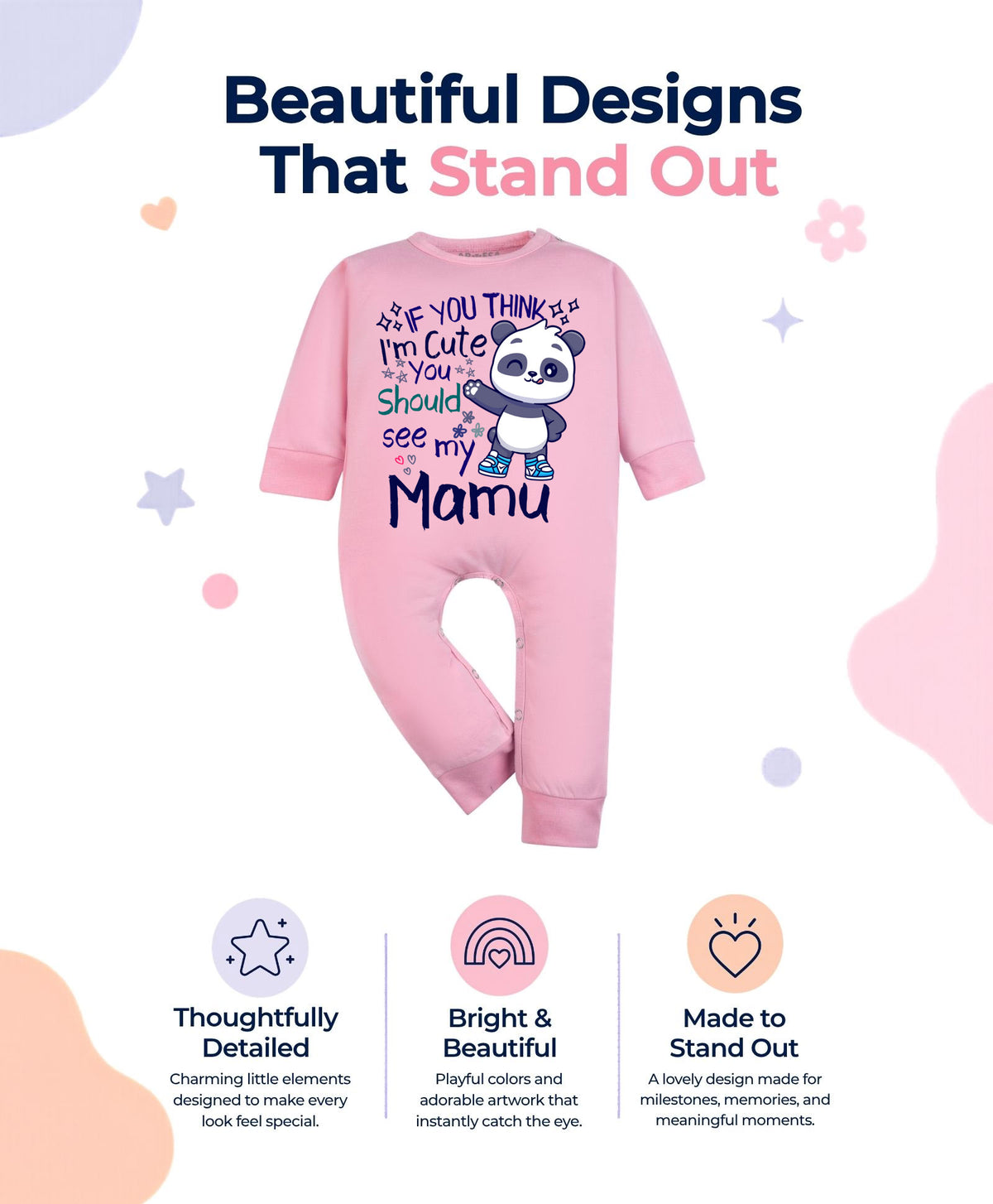 No | I Am Cute You Should See My Mamu - Jumpsuit