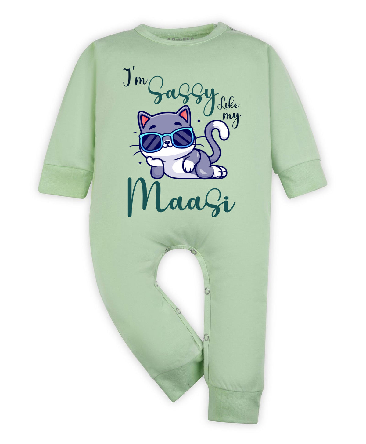 No | I Am Sassy Like My Bua Maasi - Jumpsuit
