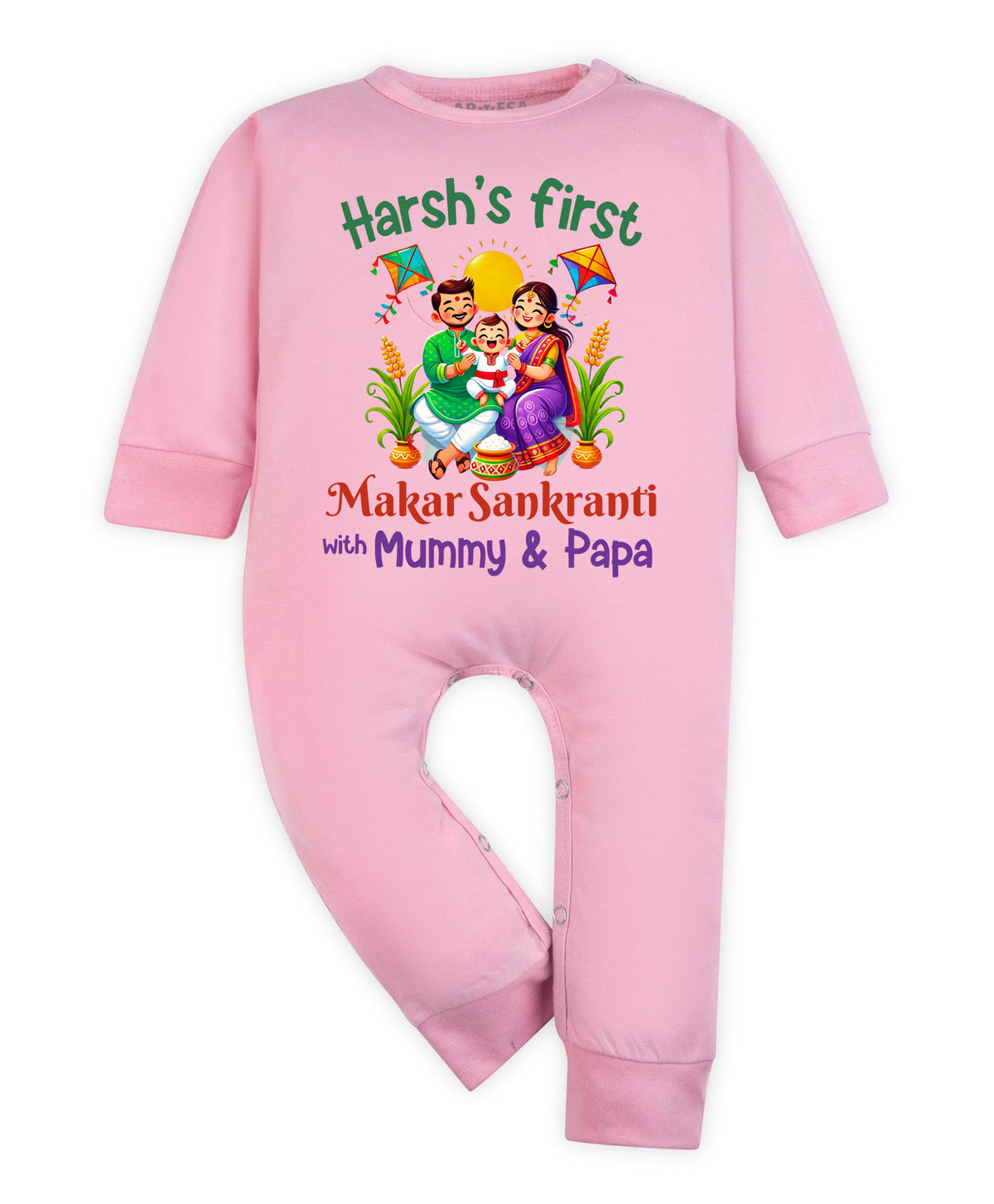 Yes | My First Makar sankranti - Jumpsuit