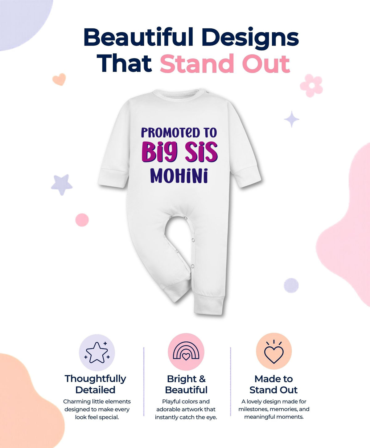 Yes | Promoted To Big Sis Sister - Jumpsuit