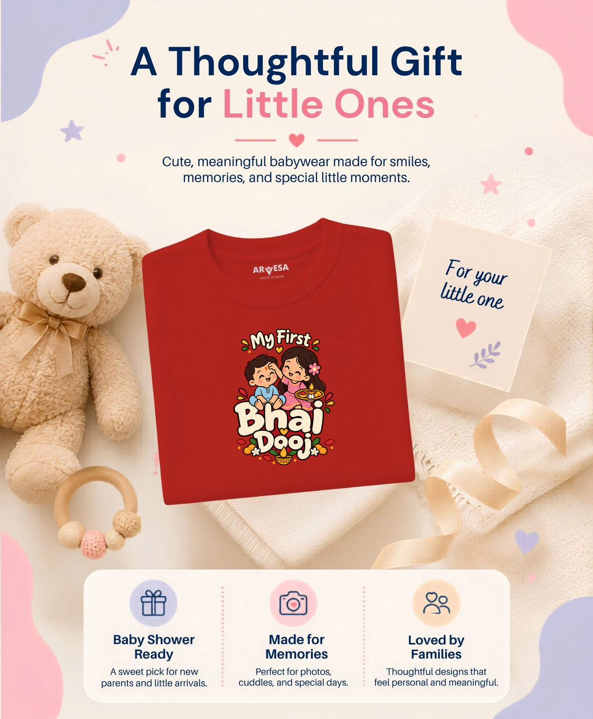 No | My First Bhaidooj Diwali - T-shirt