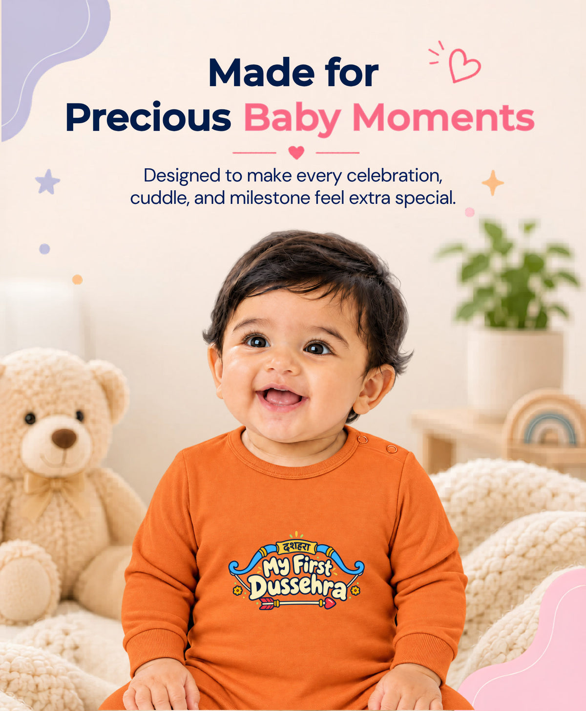No | My First Dussehra - Jumpsuit