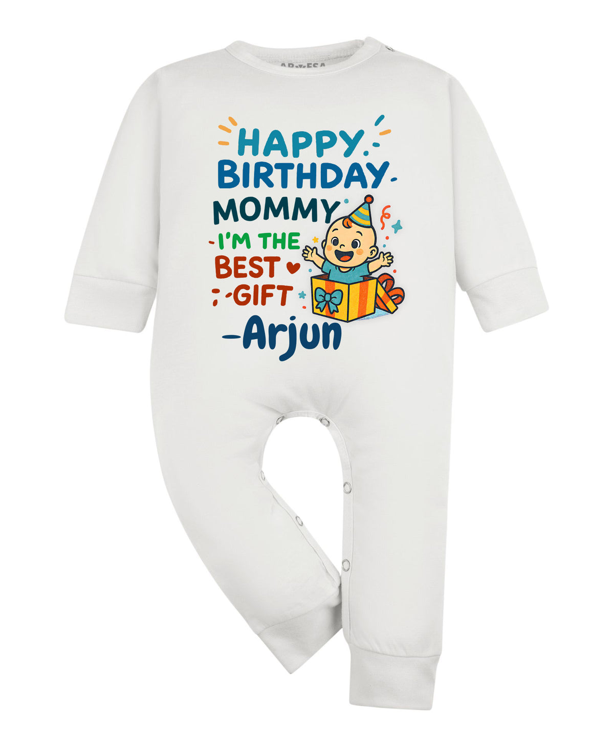 Yes | Happy Birthday Mommy I'm The Best Gift Mom Birthday - Jumpsuit