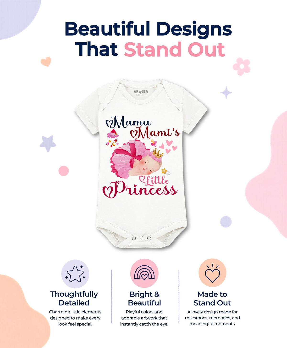 No | Mamu Mami Little Princess - Romper