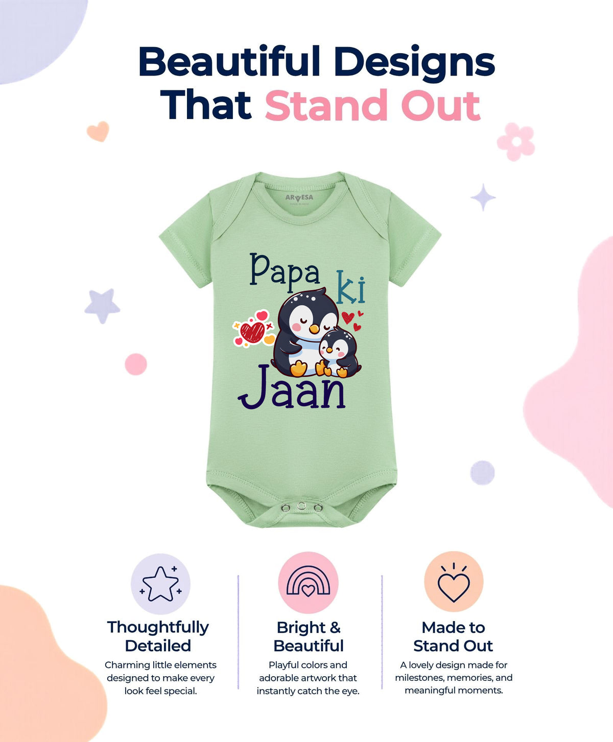 No | Papa Ki Jaan Dad - Romper