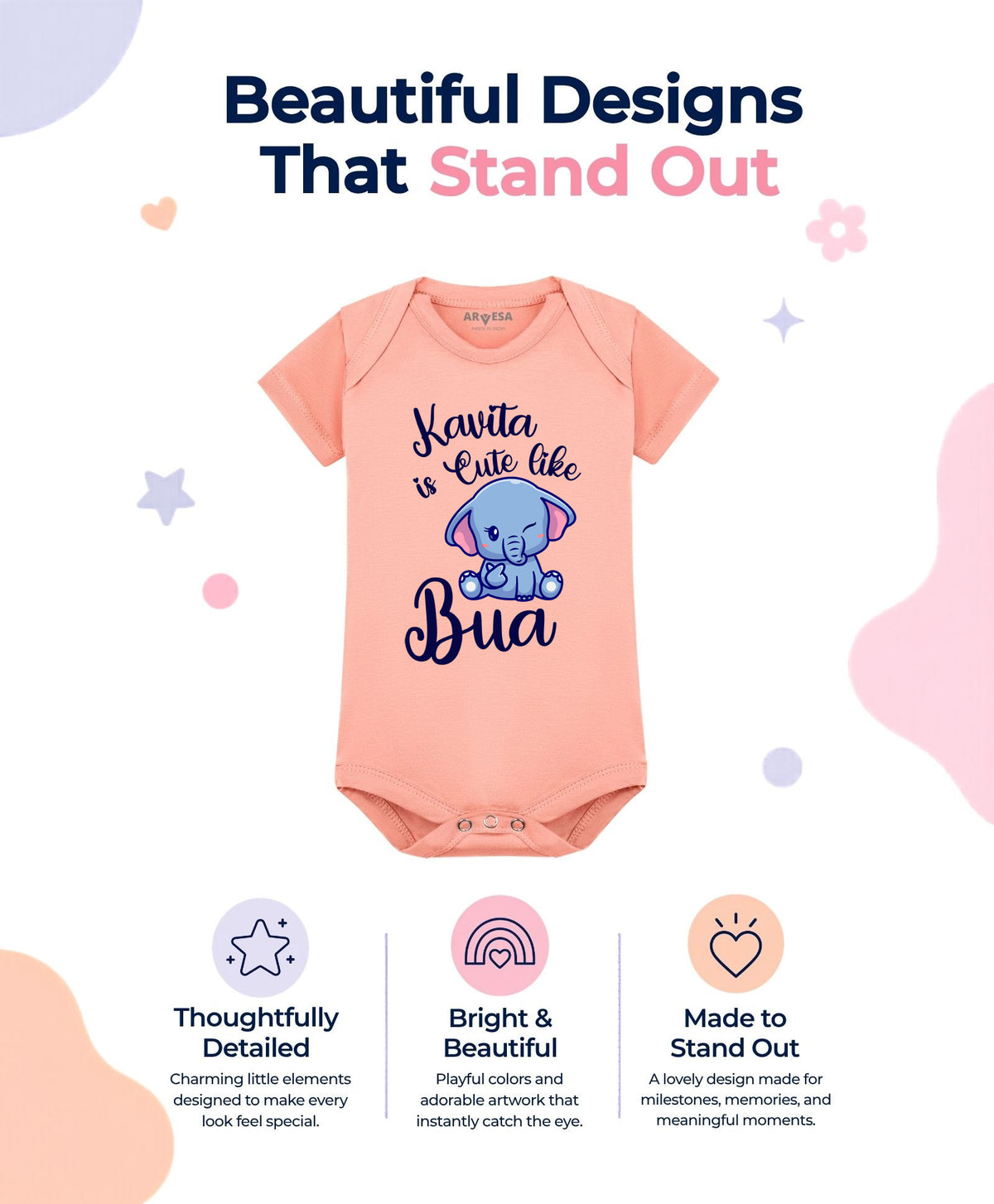 Yes | Cute Like My Bua - Romper