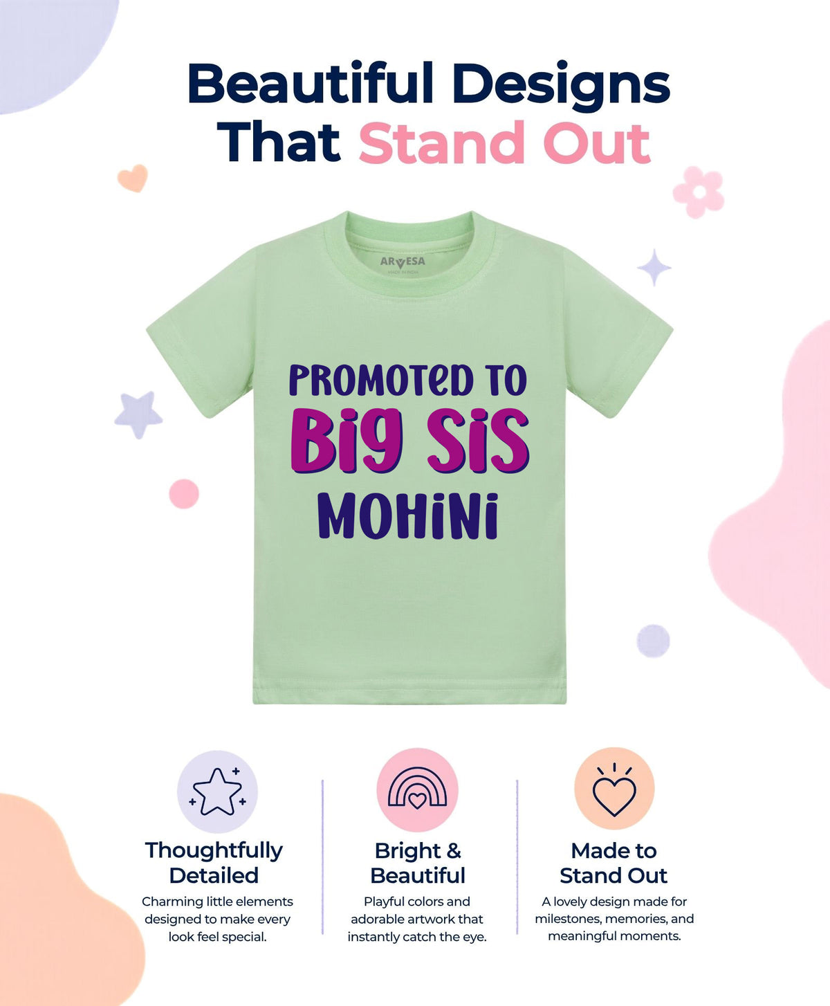 Yes | Promoted To Big Sis Sister - T-shirt