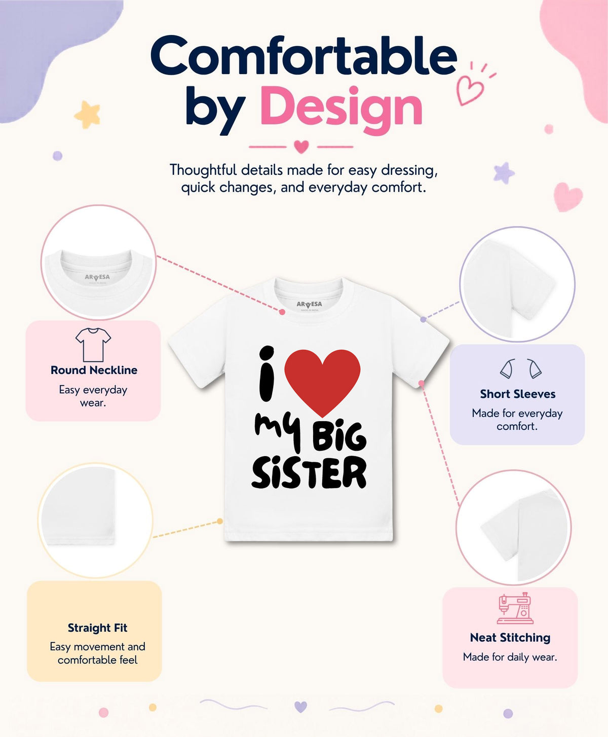 No | I love My Big Sister - T-shirt