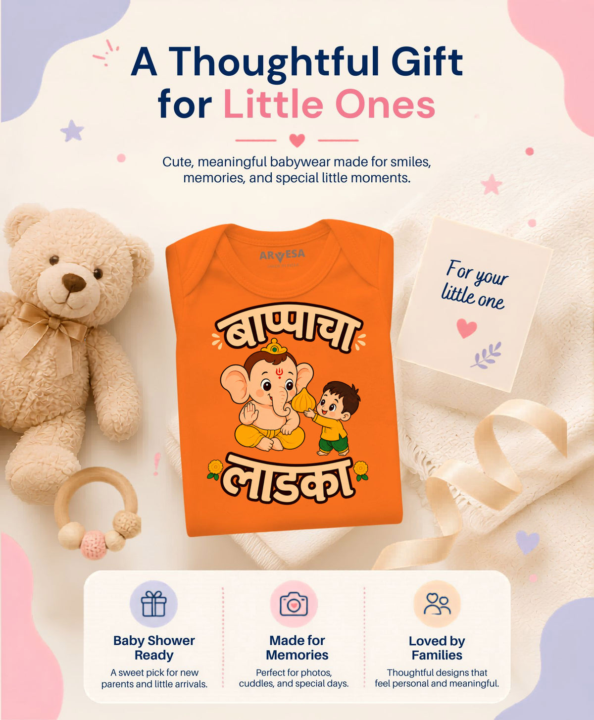 Bappa Cha ladka Devotional - Romper