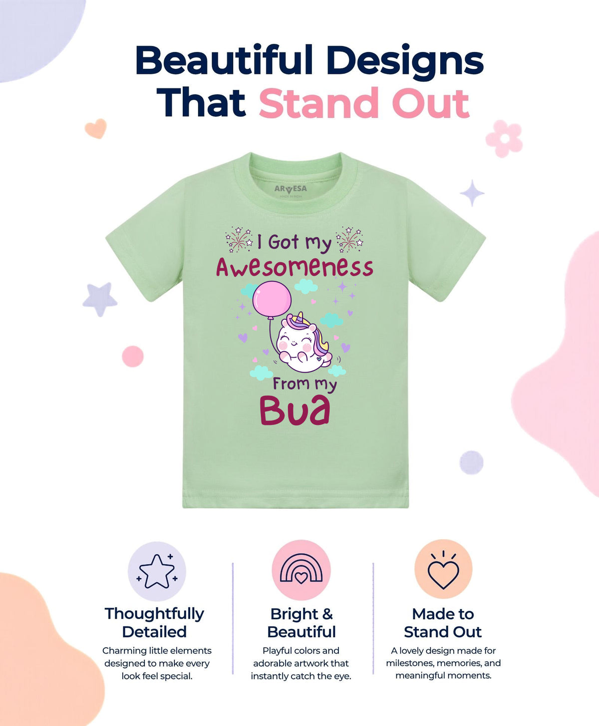 No | I Got Awesomeness From Bua - T-shirt