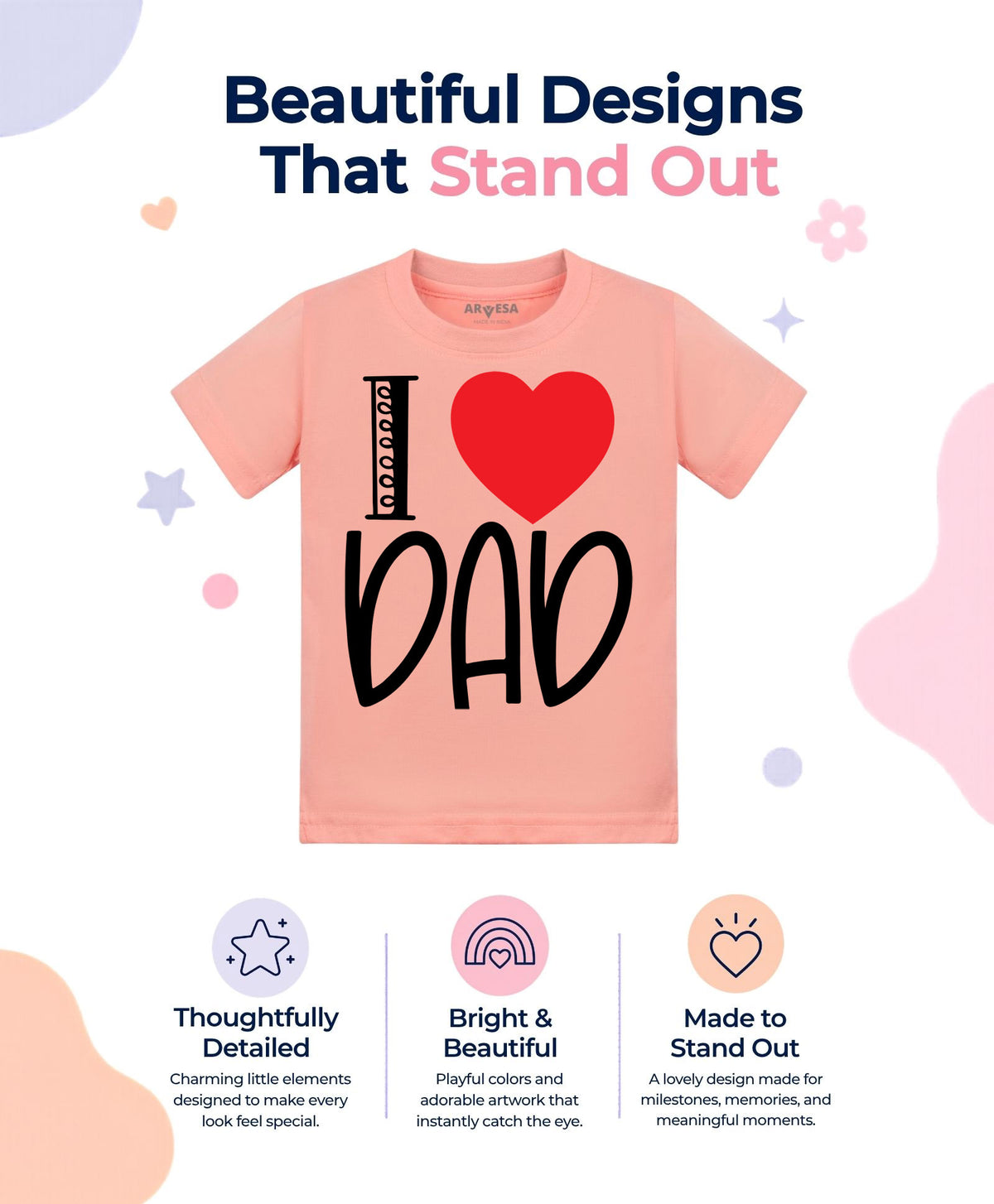 No | I Love Dad - T-shirt