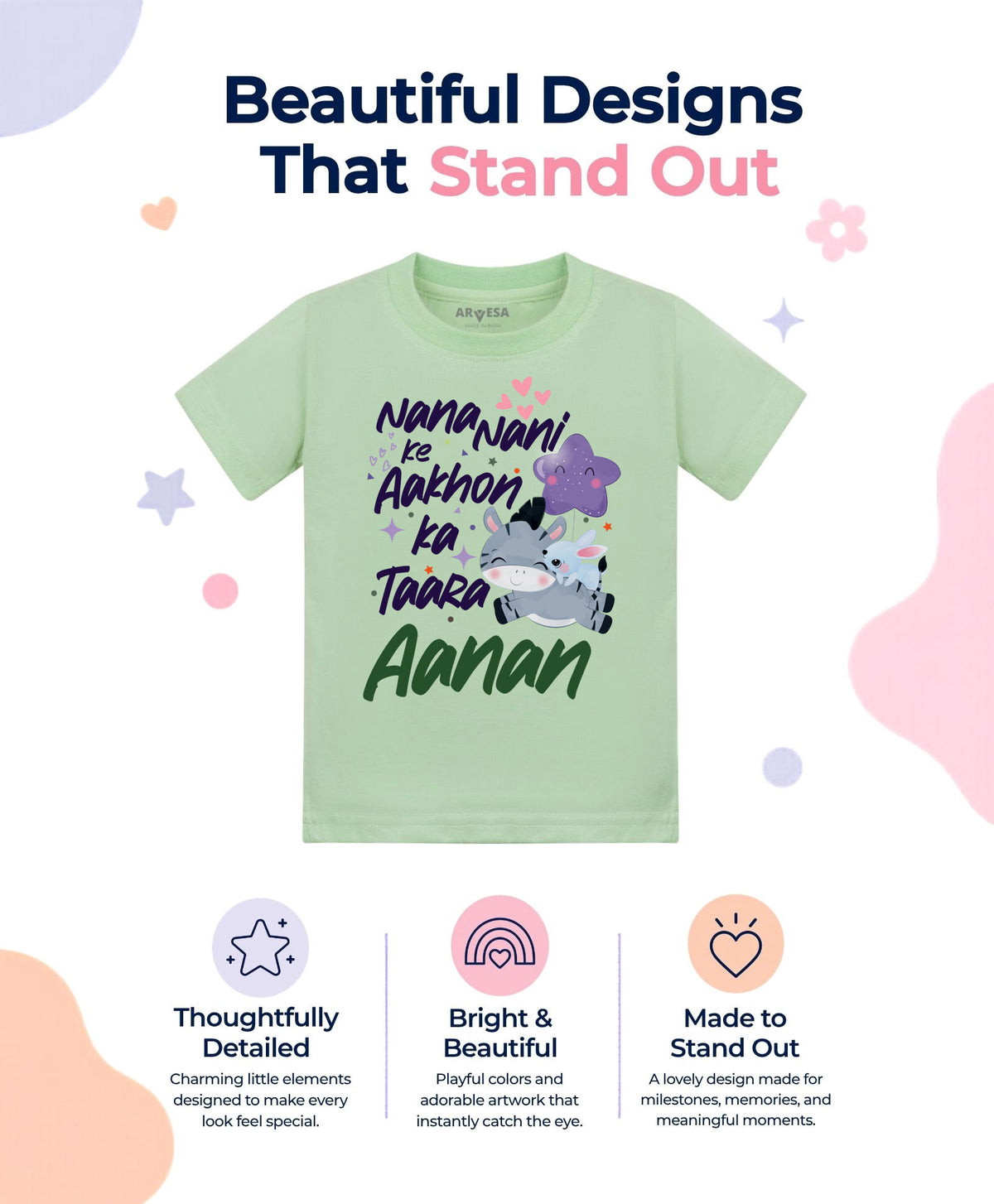 Yes | Nana Nani Ke Aankhon Ka Tara - T-shirt