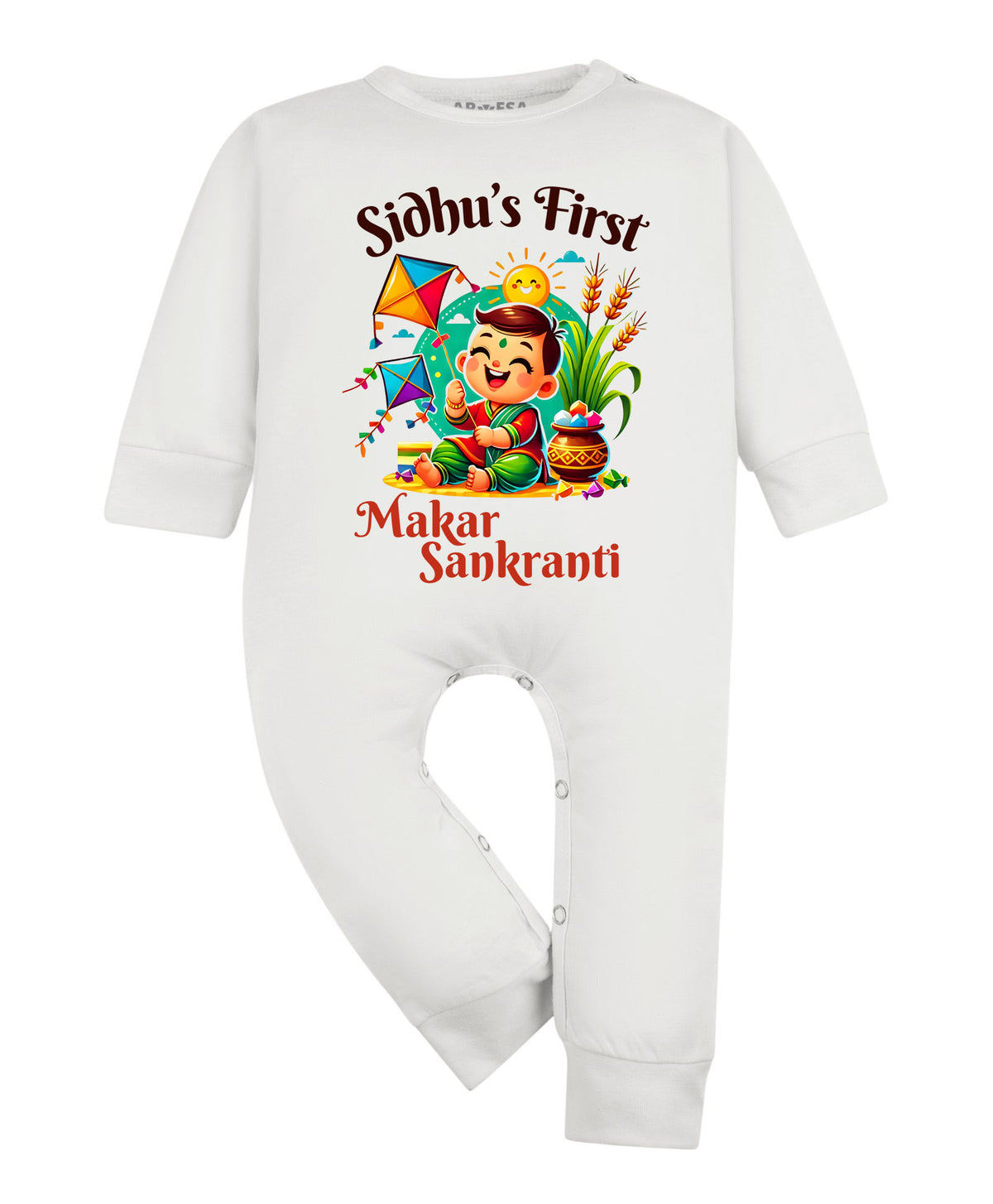 Yes | My First Makar sankranti - Jumpsuit