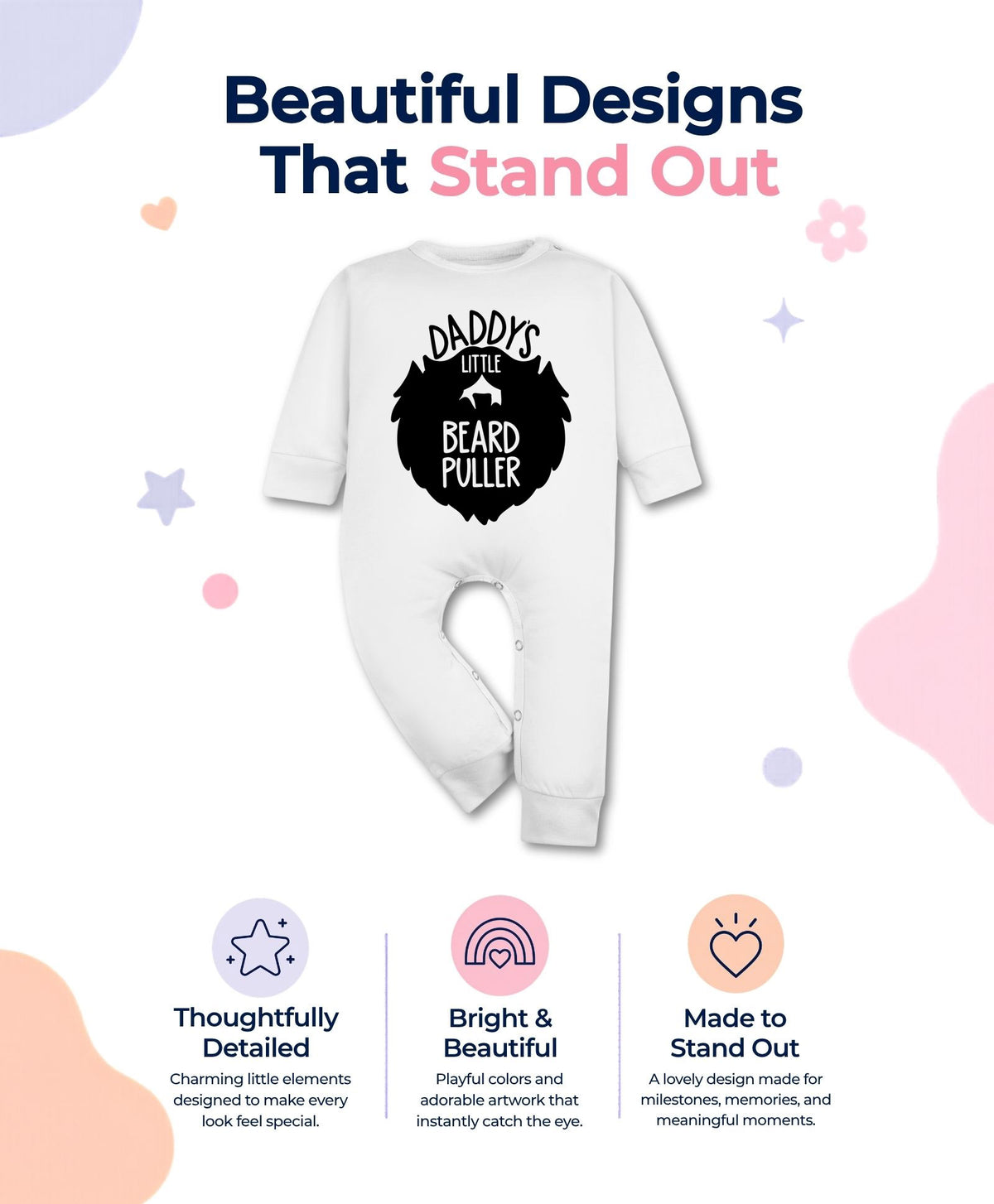 No | Daddy Little Beard Puller - Jumpsuit