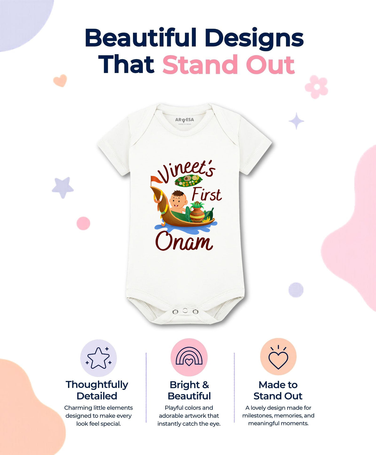 Yes | My First Onam - Romper
