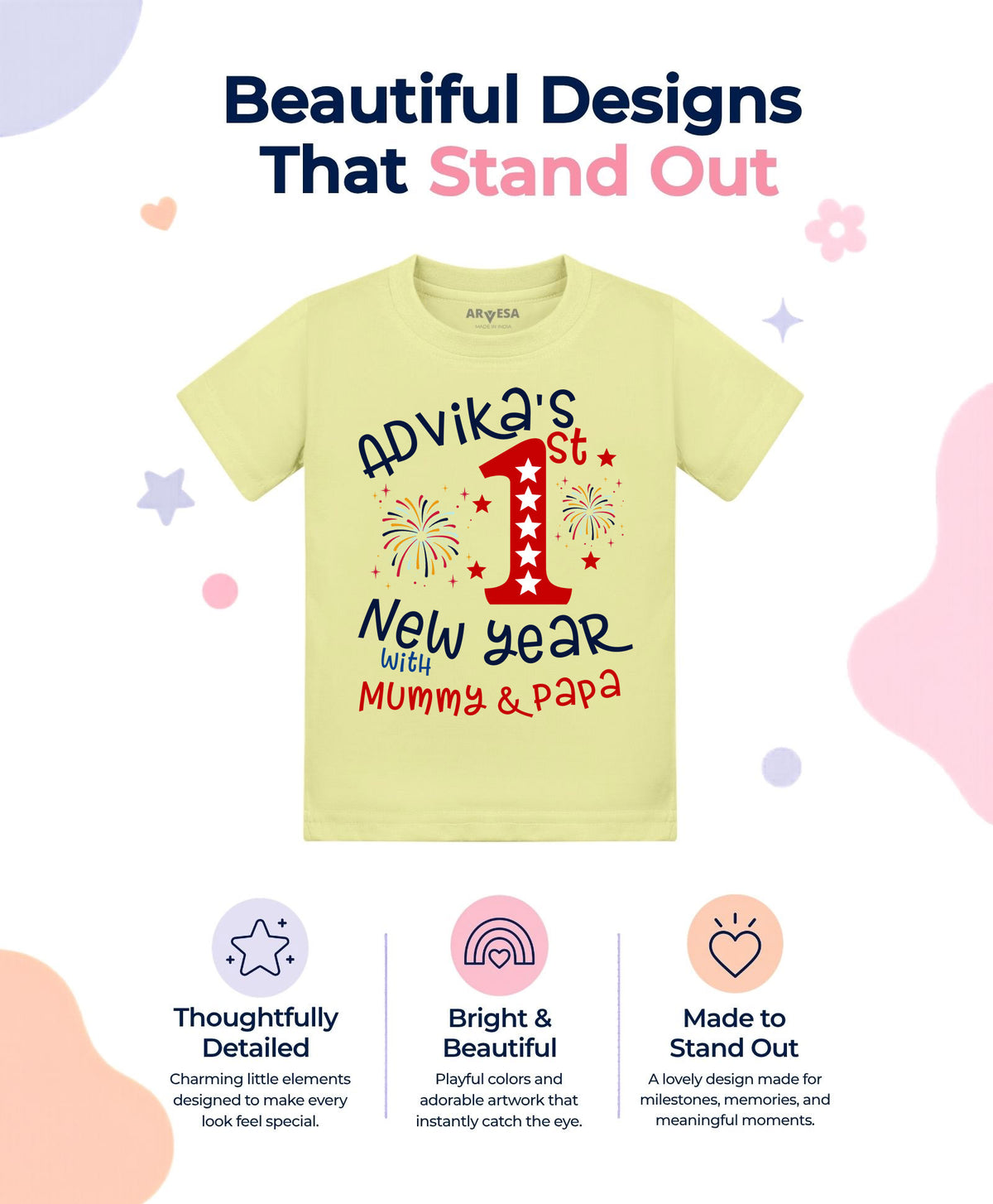 Yes | My First New Year - T-shirt