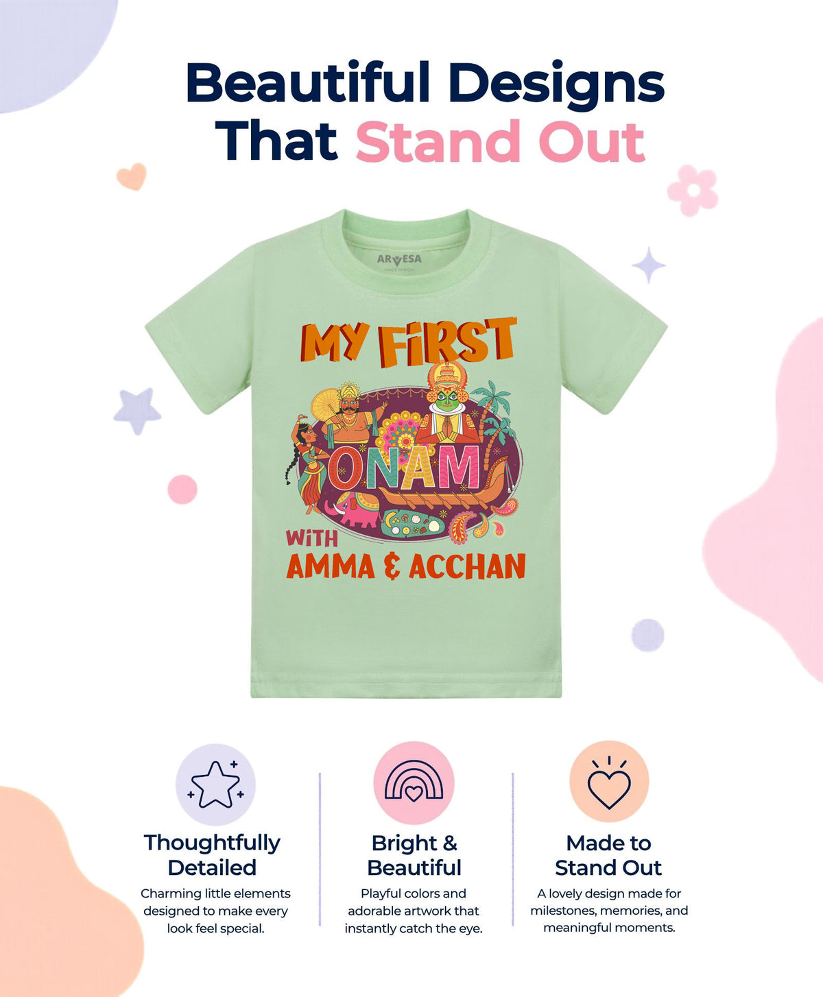 No | My First Onam - T-shirt
