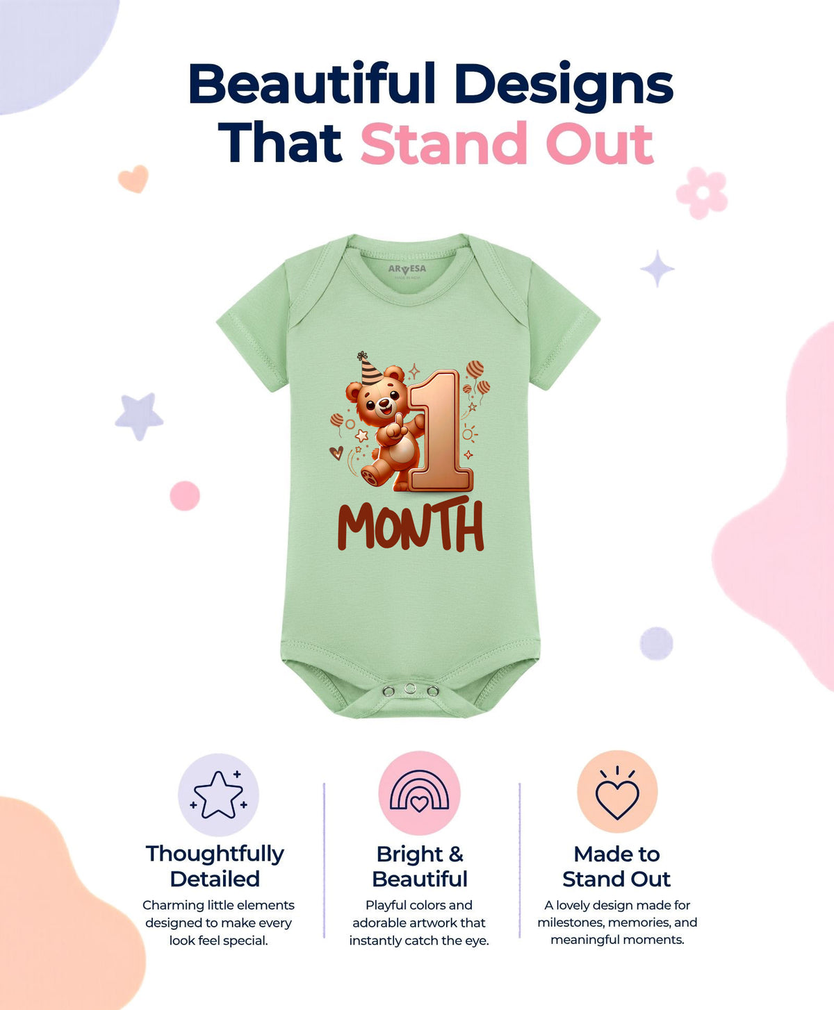 No | 1 Month - Romper