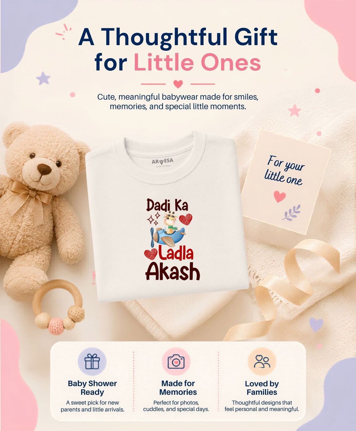 Yes | Dadi Ka Ladla Dada Dadi - T-shirt
