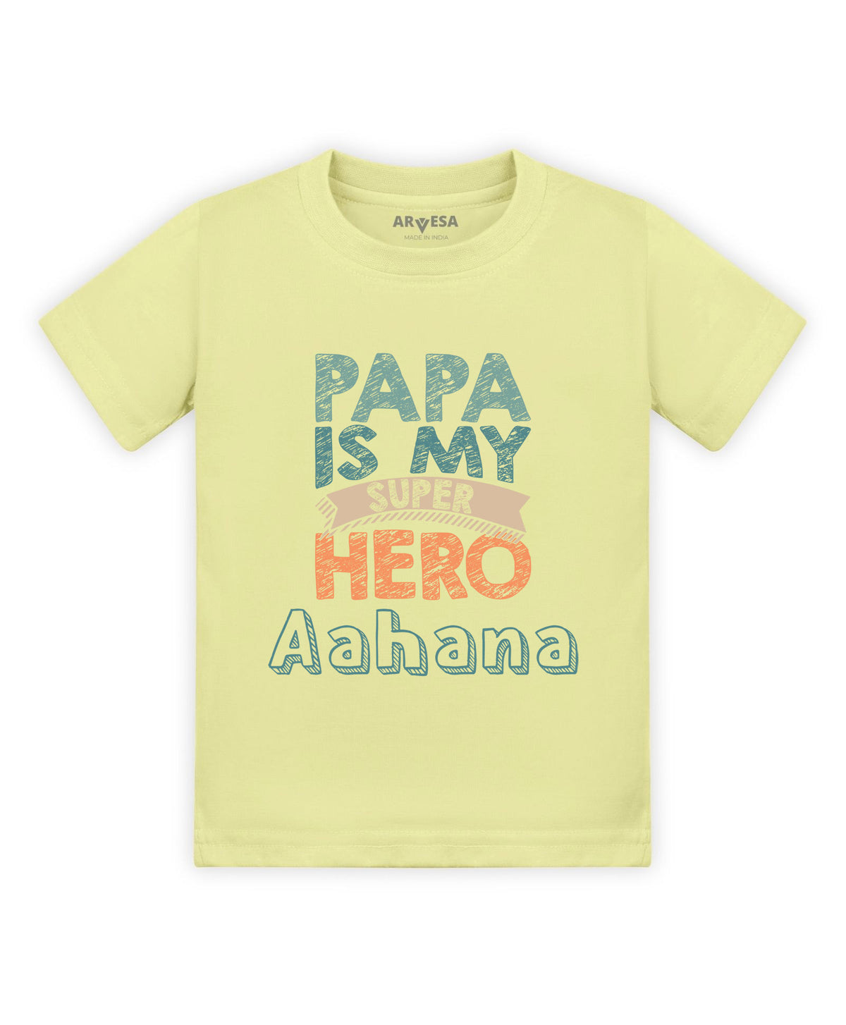 Yes | Papa Is My Super Hero Dad - T-shirt