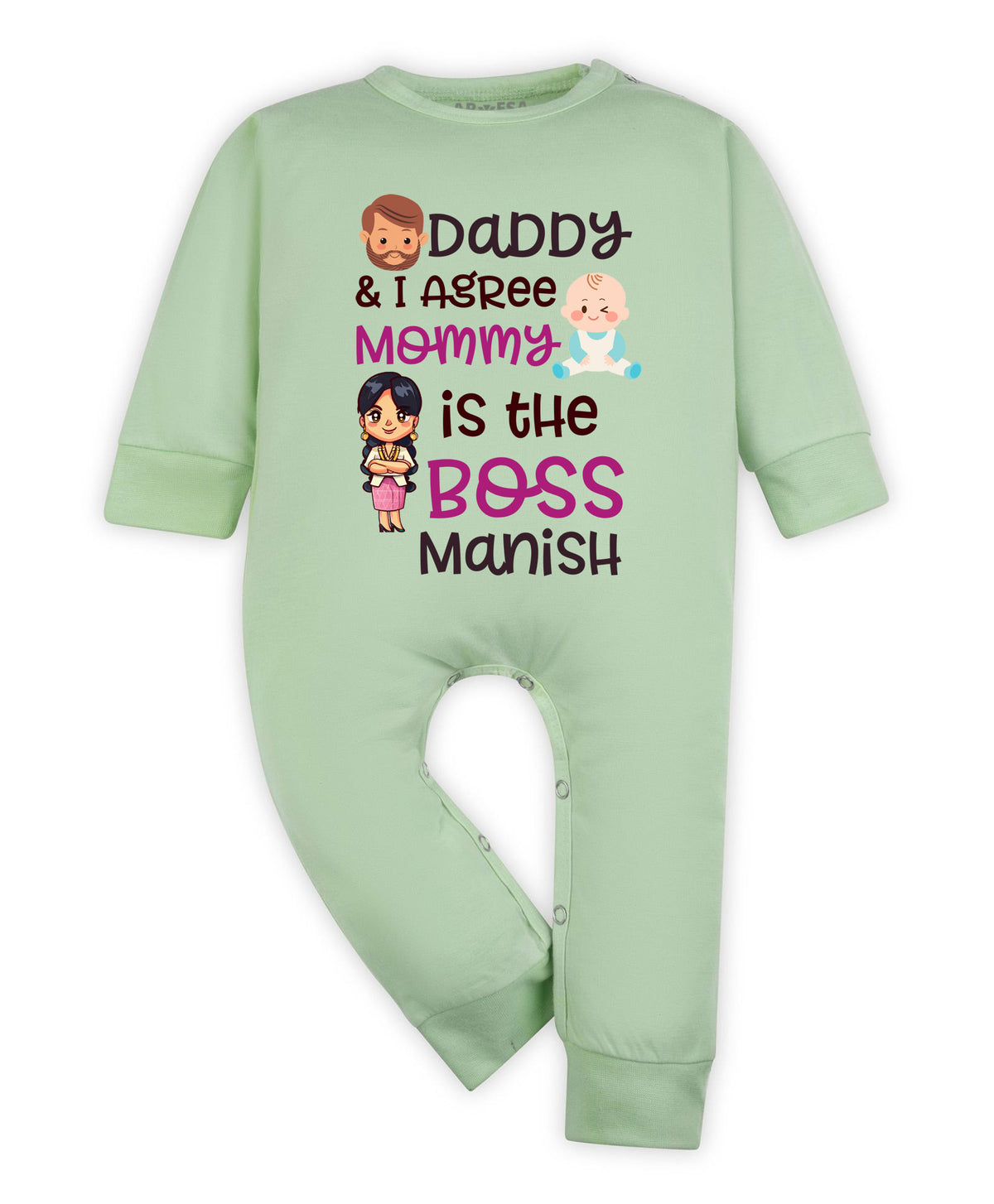 Yes | Daddy & I Agree Mommy Is Boss - Jumpsuit