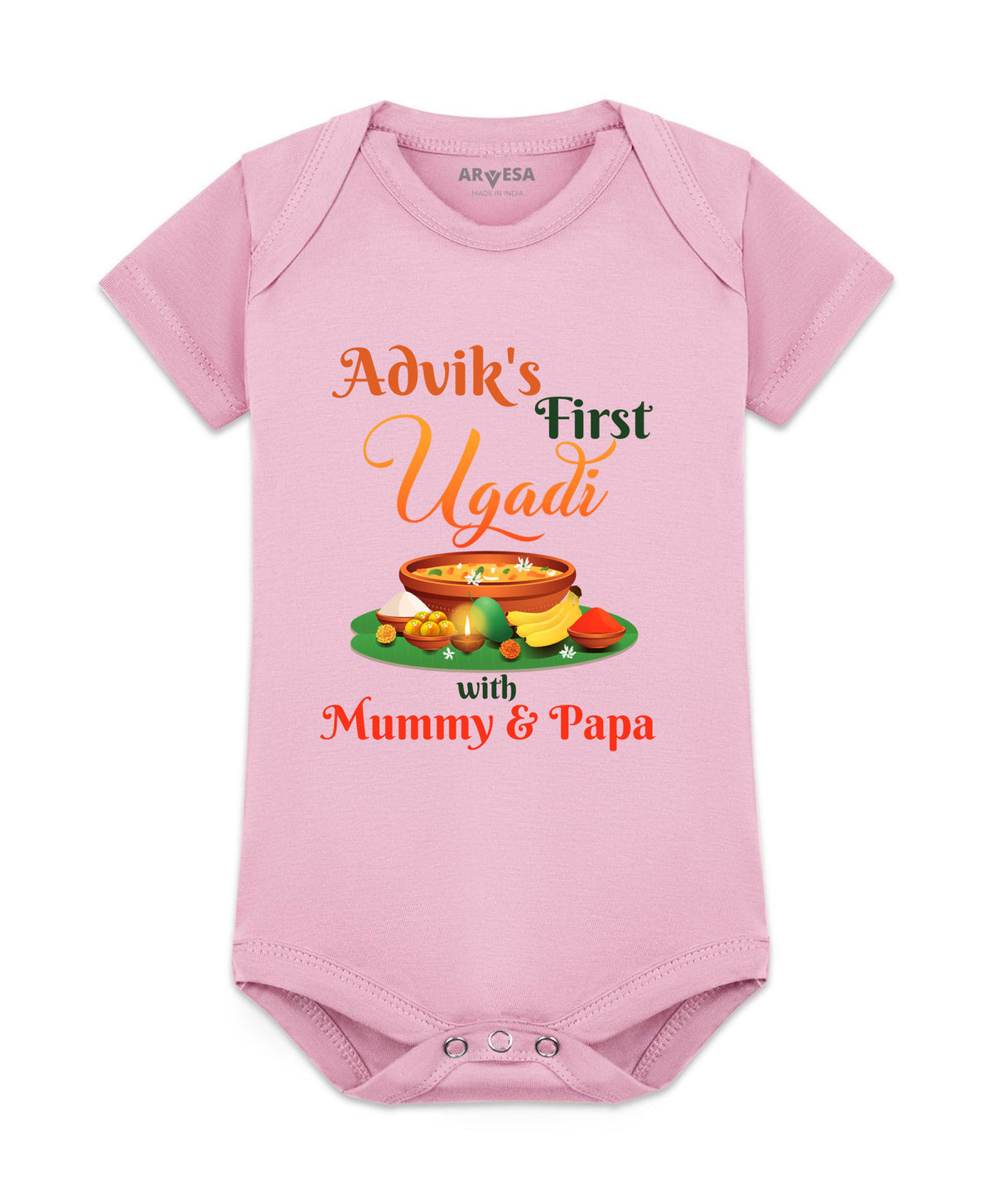 Yes | My First Ugadi - Romper