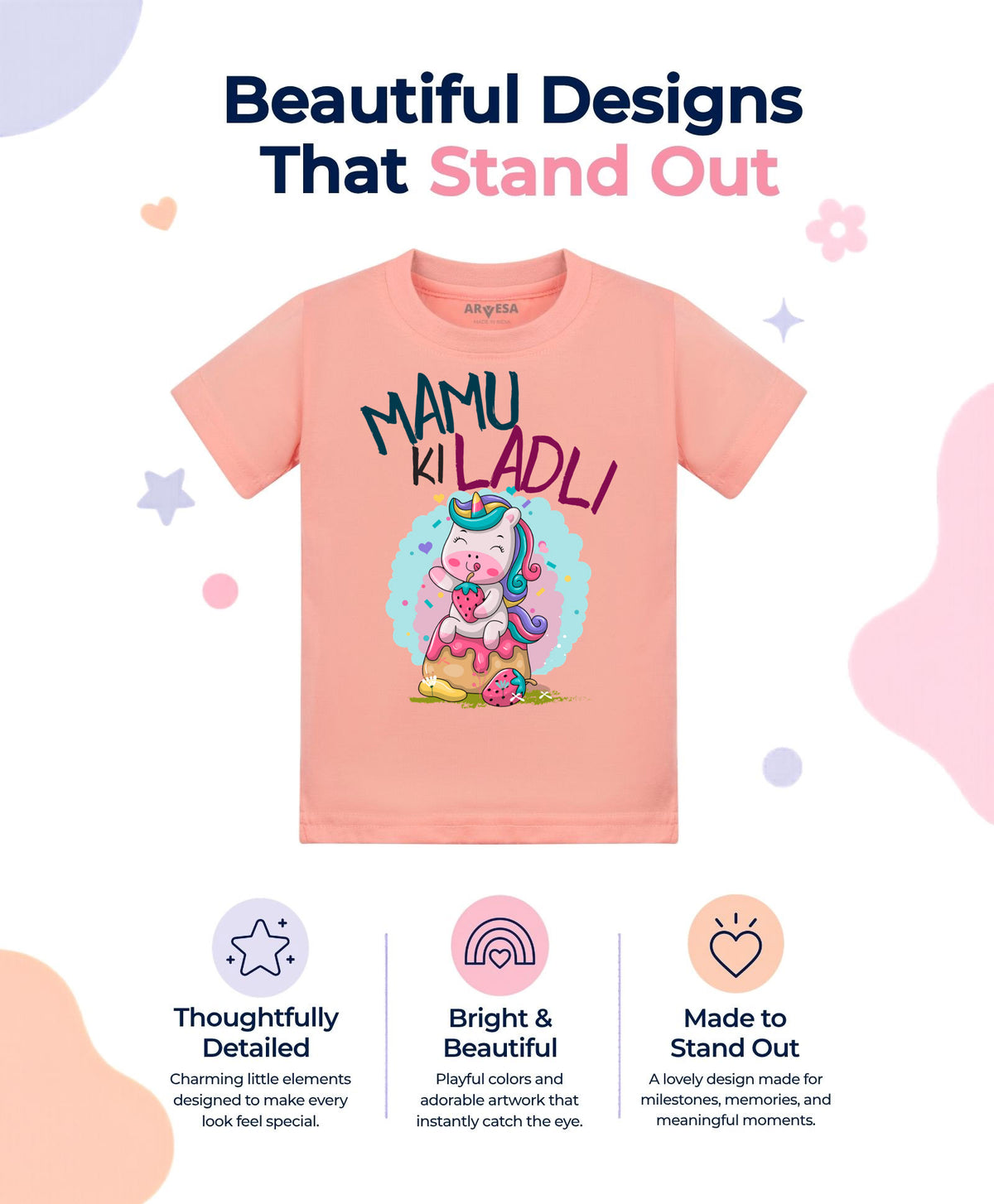 No | Mamu Ki Ladli - T-shirt