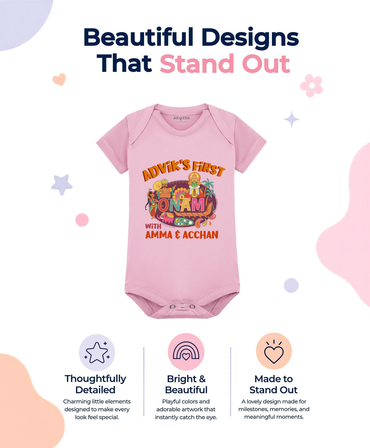 Yes | My First Onam - Romper