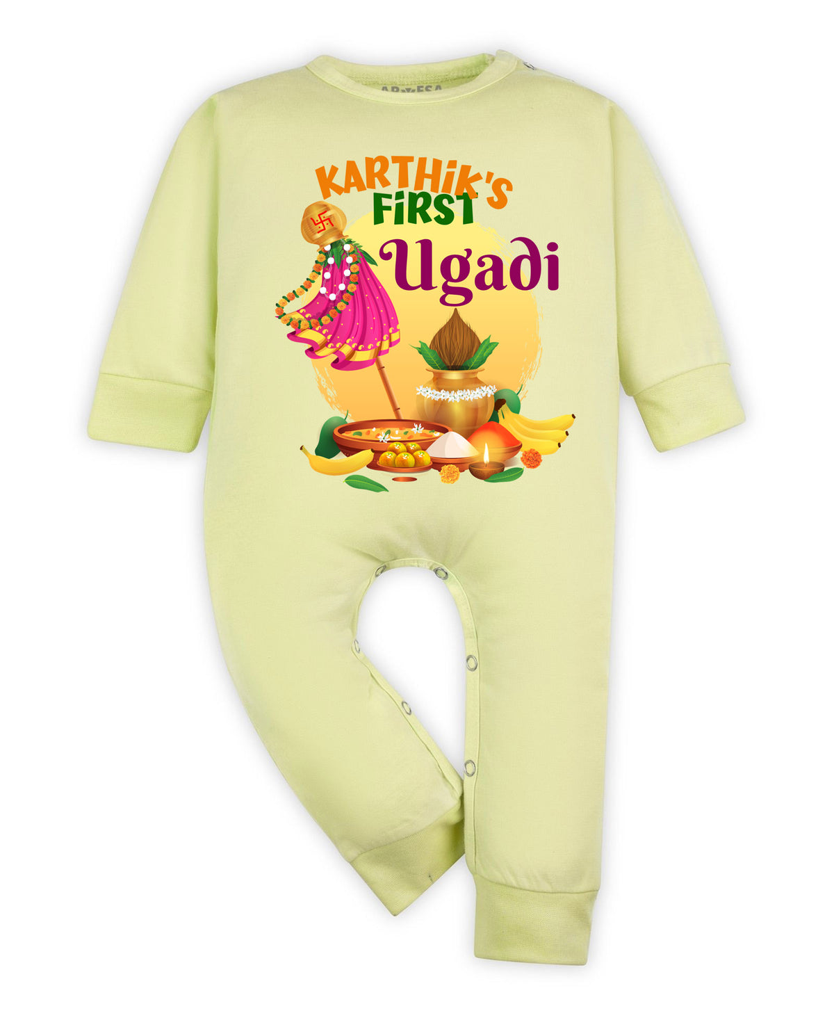 Yes | My First Ugadi - Jumpsuit