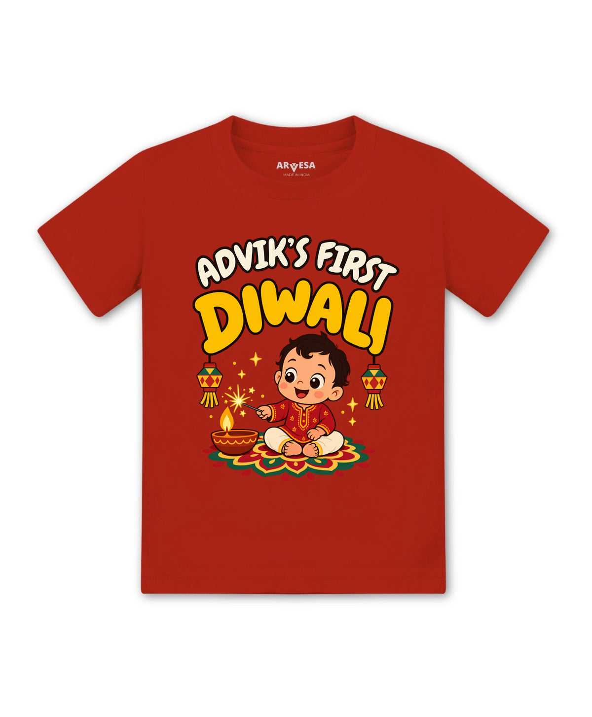 Yes | My First Diwali - T-shirt