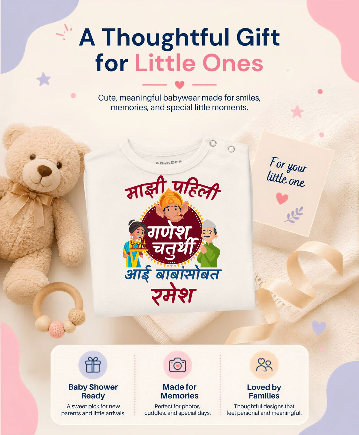 Yes | My First Ganesh Chaturthi - Jumpsuit